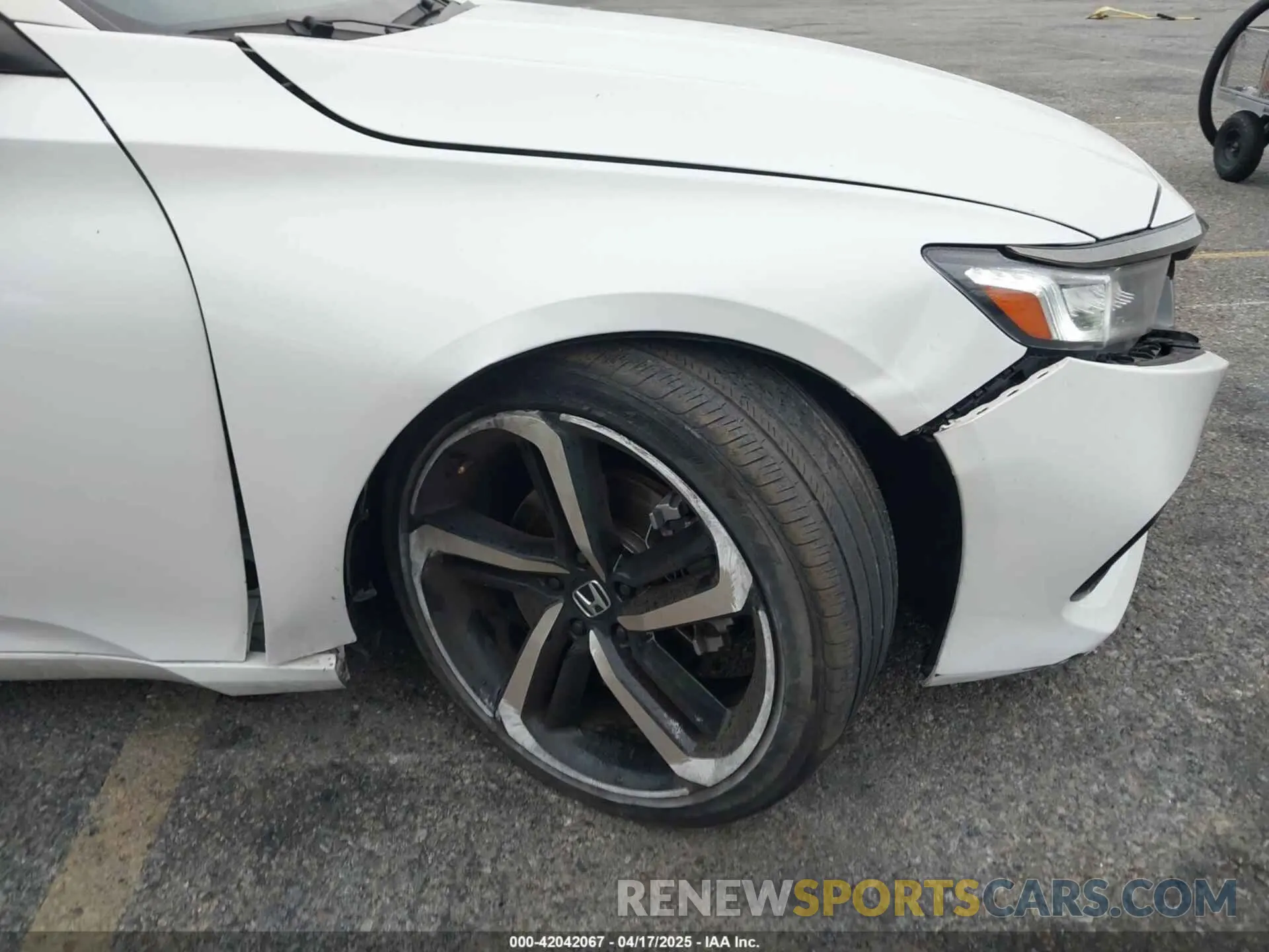 17 Photograph of a damaged car 1HGCV1F43MA066901 HONDA ACCORD 2021
