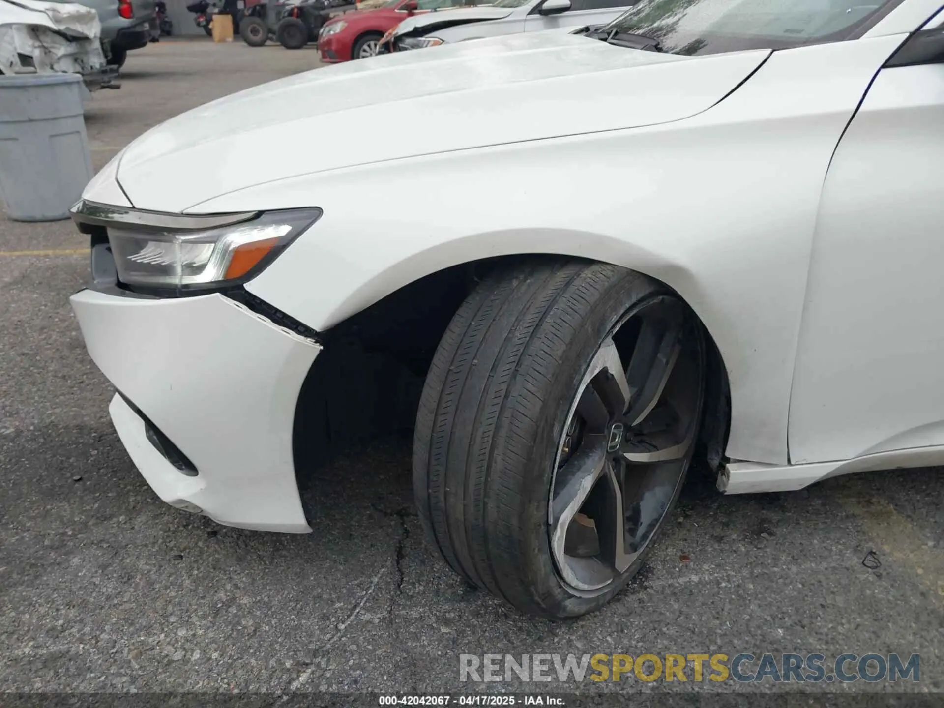19 Photograph of a damaged car 1HGCV1F43MA066901 HONDA ACCORD 2021
