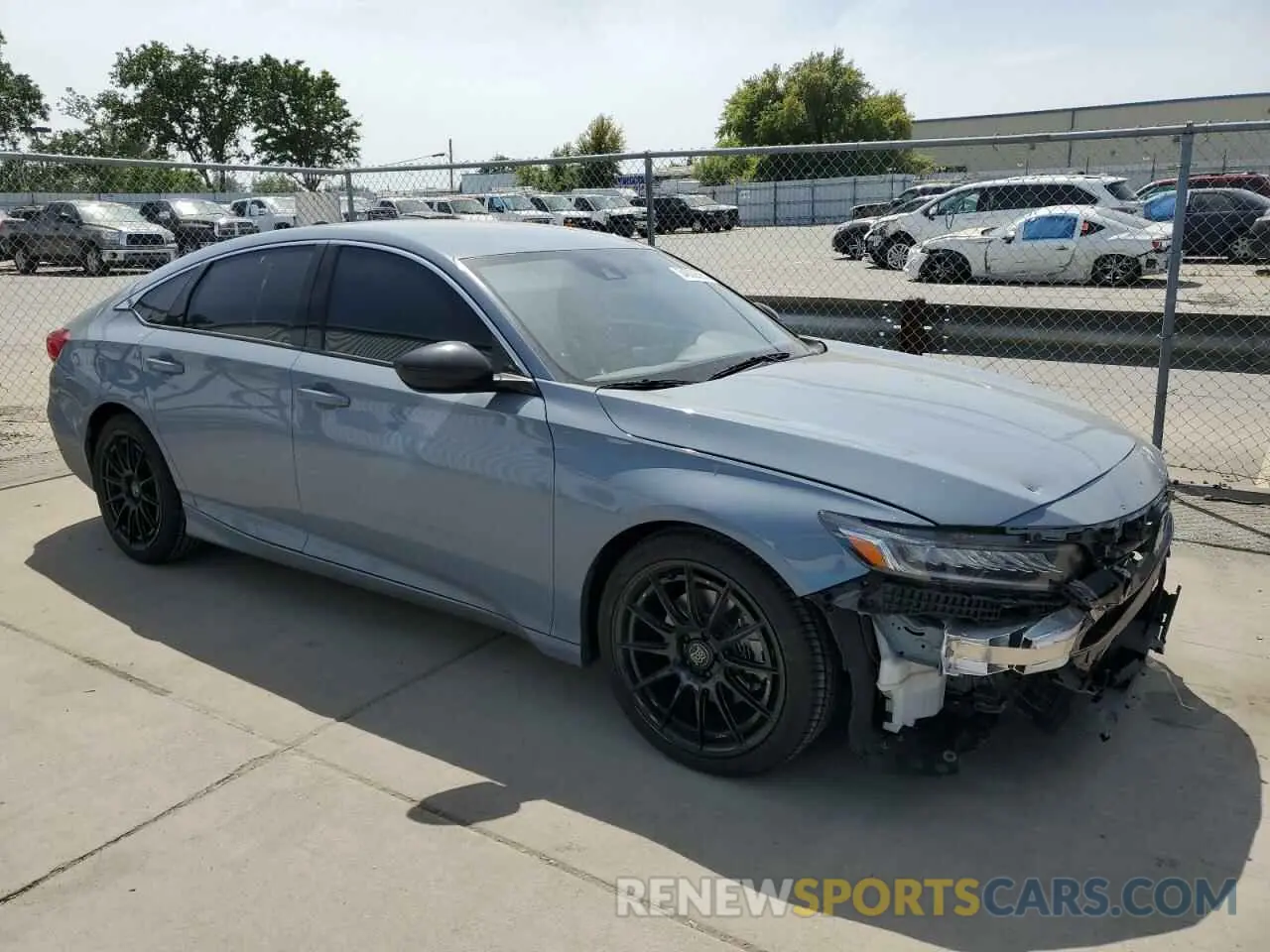 4 Photograph of a damaged car 1HGCV1F43MA084475 HONDA ACCORD 2021