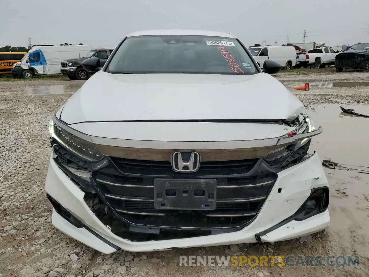 5 Photograph of a damaged car 1HGCV1F43MA121198 HONDA ACCORD 2021