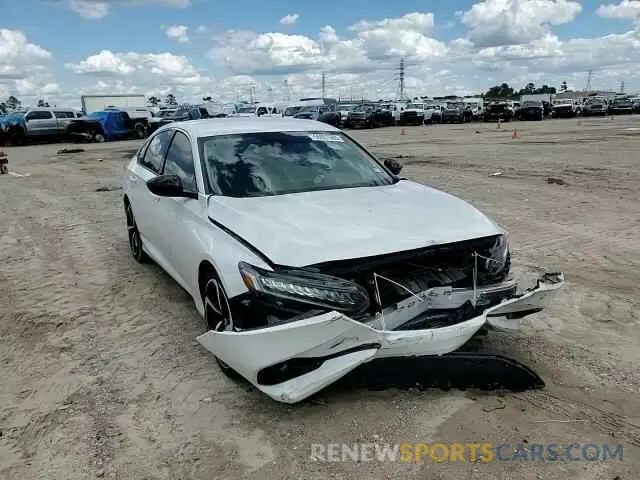 14 Photograph of a damaged car 1HGCV1F43MA121816 HONDA ACCORD 2021