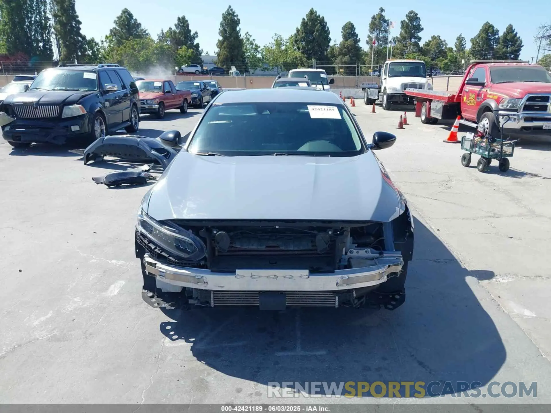 13 Photograph of a damaged car 1HGCV1F44MA006545 HONDA ACCORD 2021