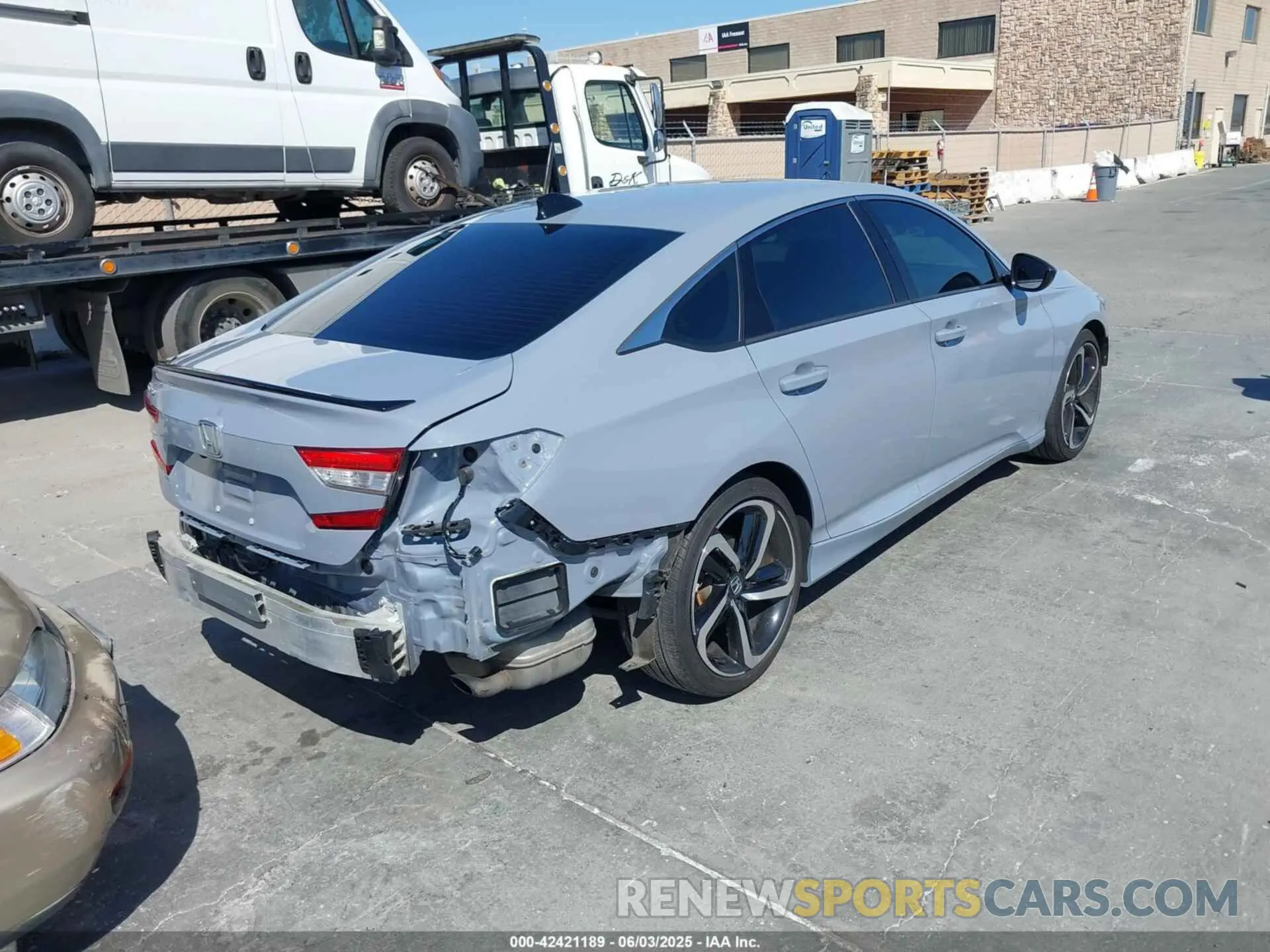 4 Photograph of a damaged car 1HGCV1F44MA006545 HONDA ACCORD 2021