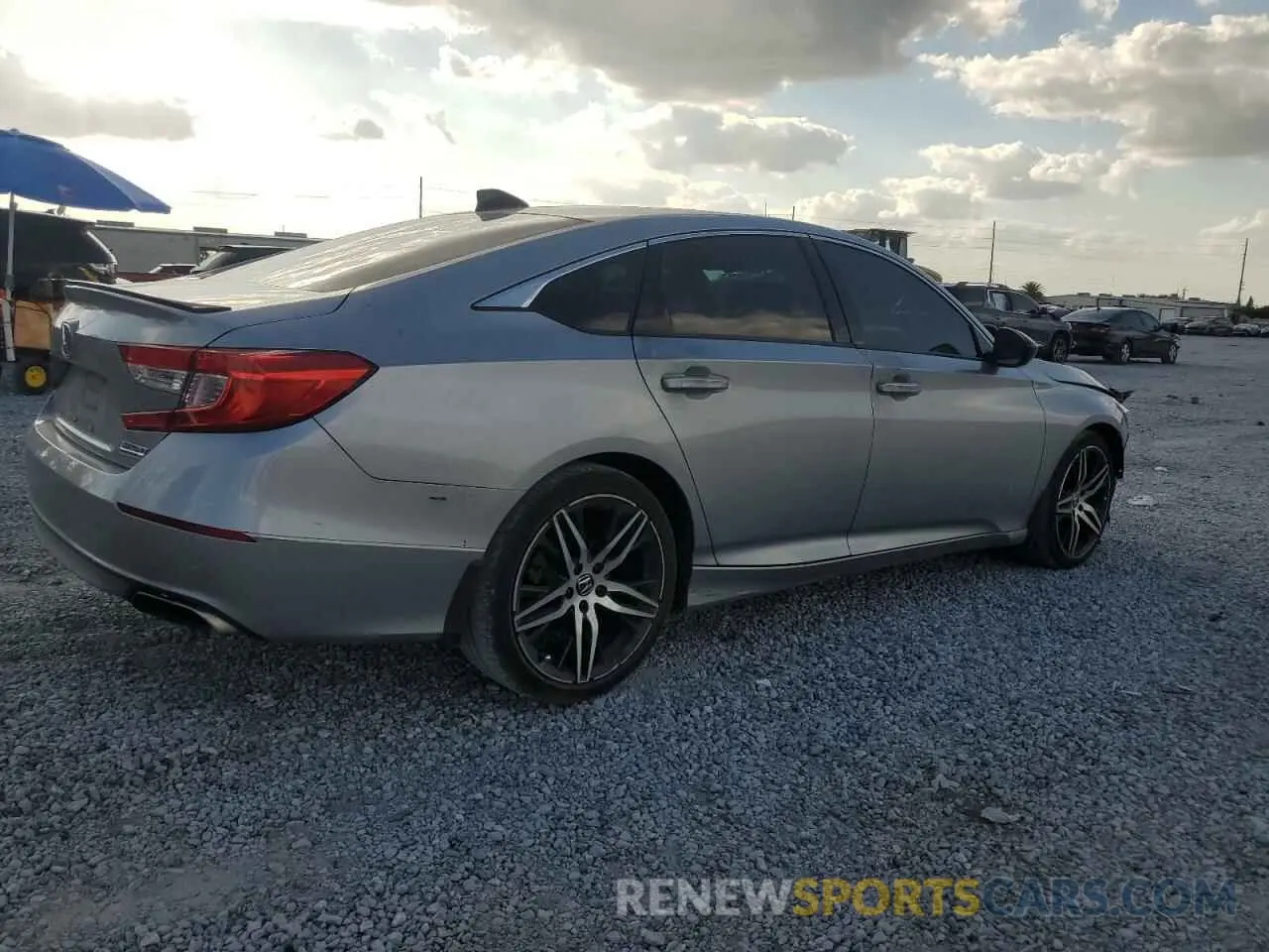 3 Photograph of a damaged car 1HGCV1F44MA027069 HONDA ACCORD 2021