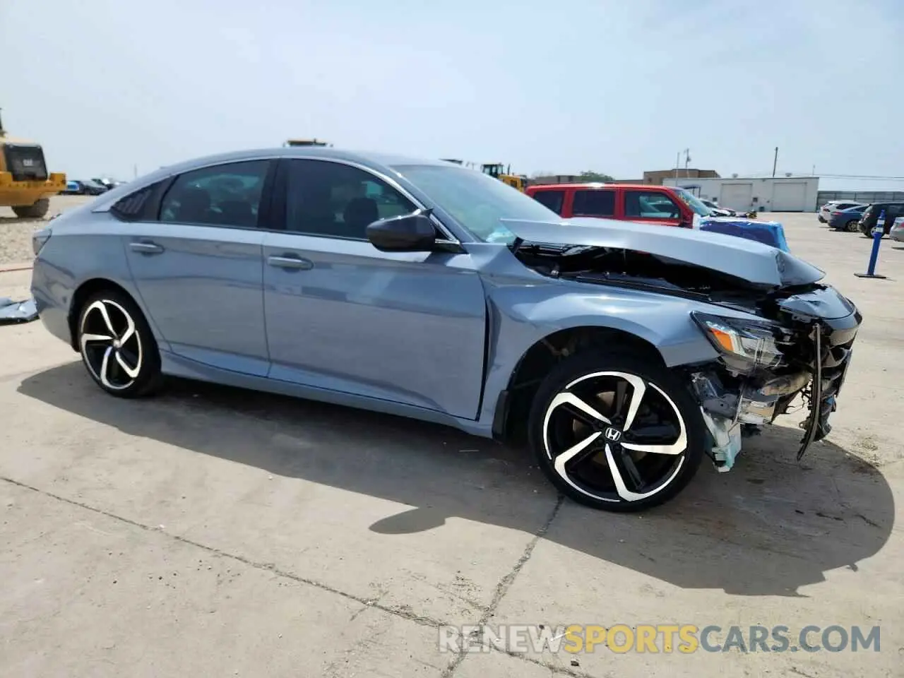 4 Photograph of a damaged car 1HGCV1F44MA051579 HONDA ACCORD 2021