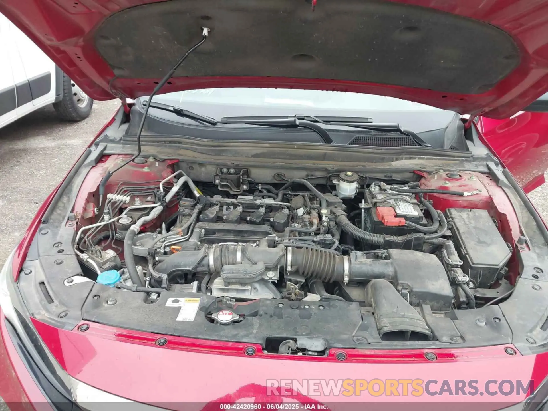 10 Photograph of a damaged car 1HGCV1F44MA058161 HONDA ACCORD 2021