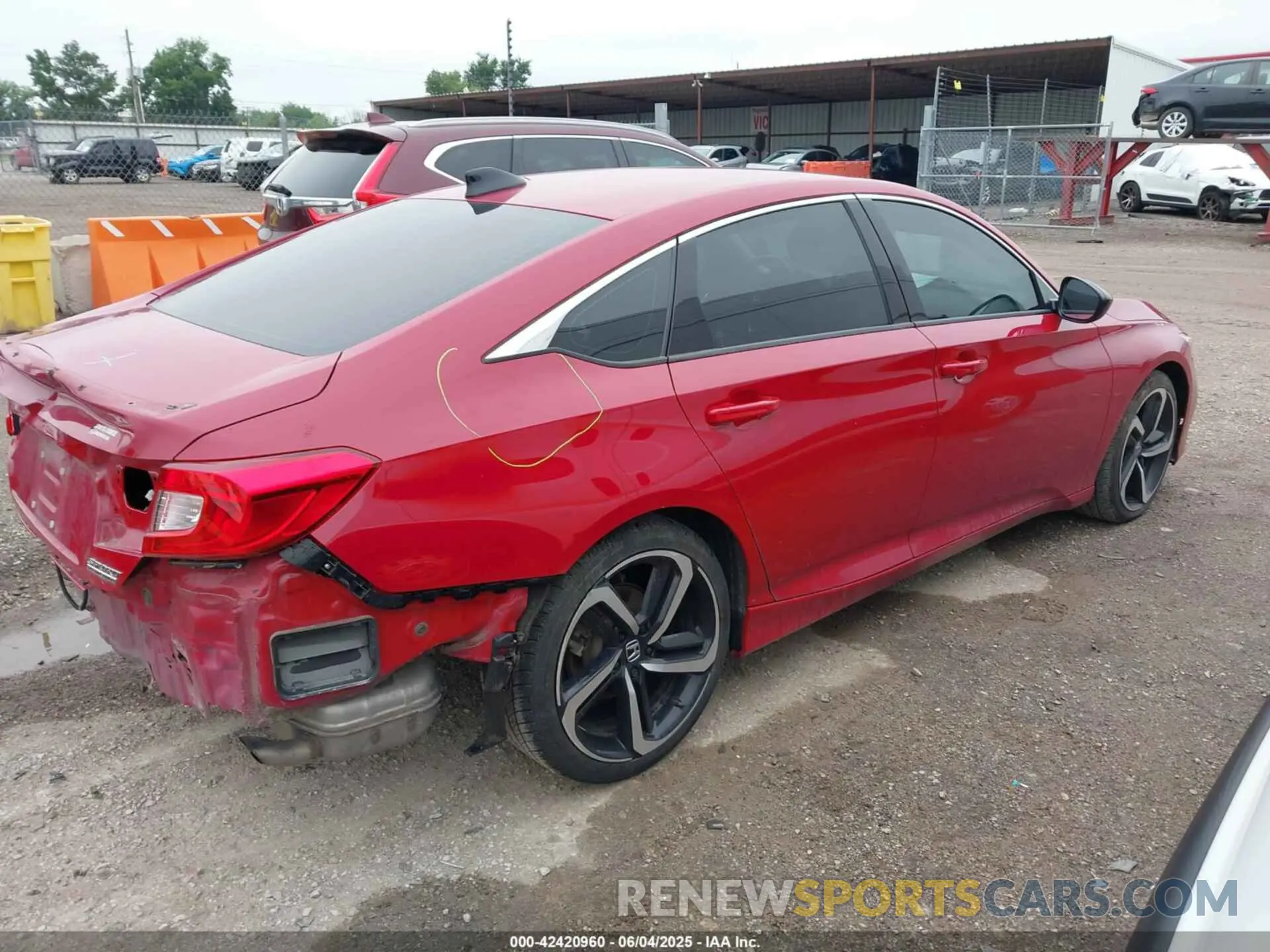 12 Photograph of a damaged car 1HGCV1F44MA058161 HONDA ACCORD 2021