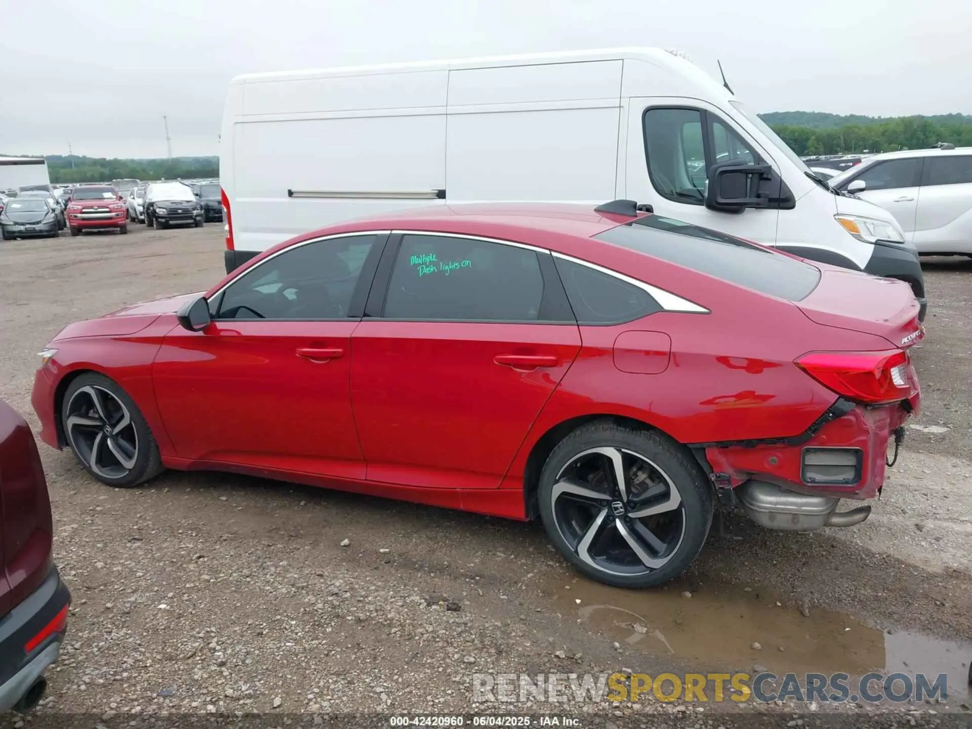 13 Photograph of a damaged car 1HGCV1F44MA058161 HONDA ACCORD 2021