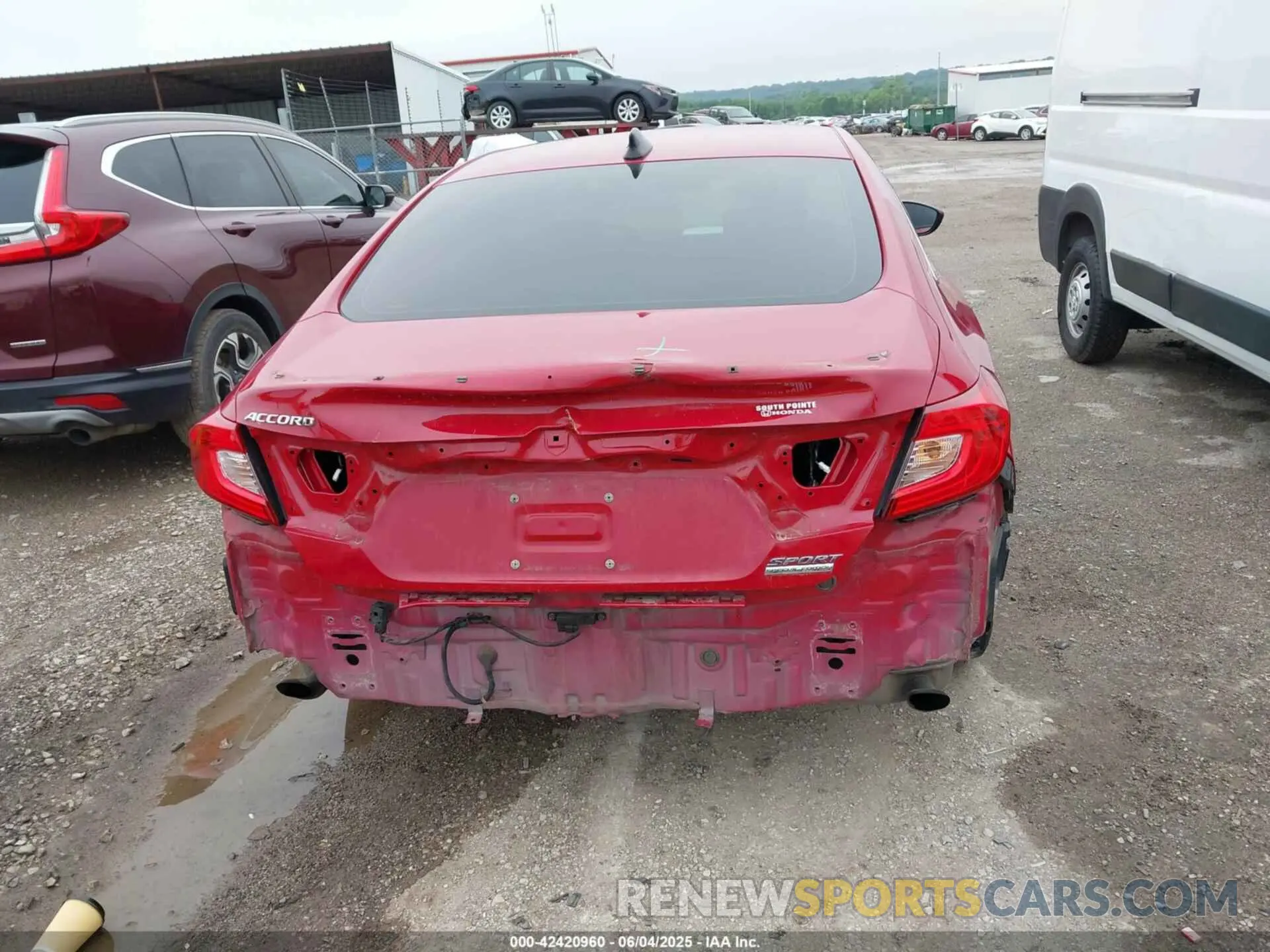15 Photograph of a damaged car 1HGCV1F44MA058161 HONDA ACCORD 2021