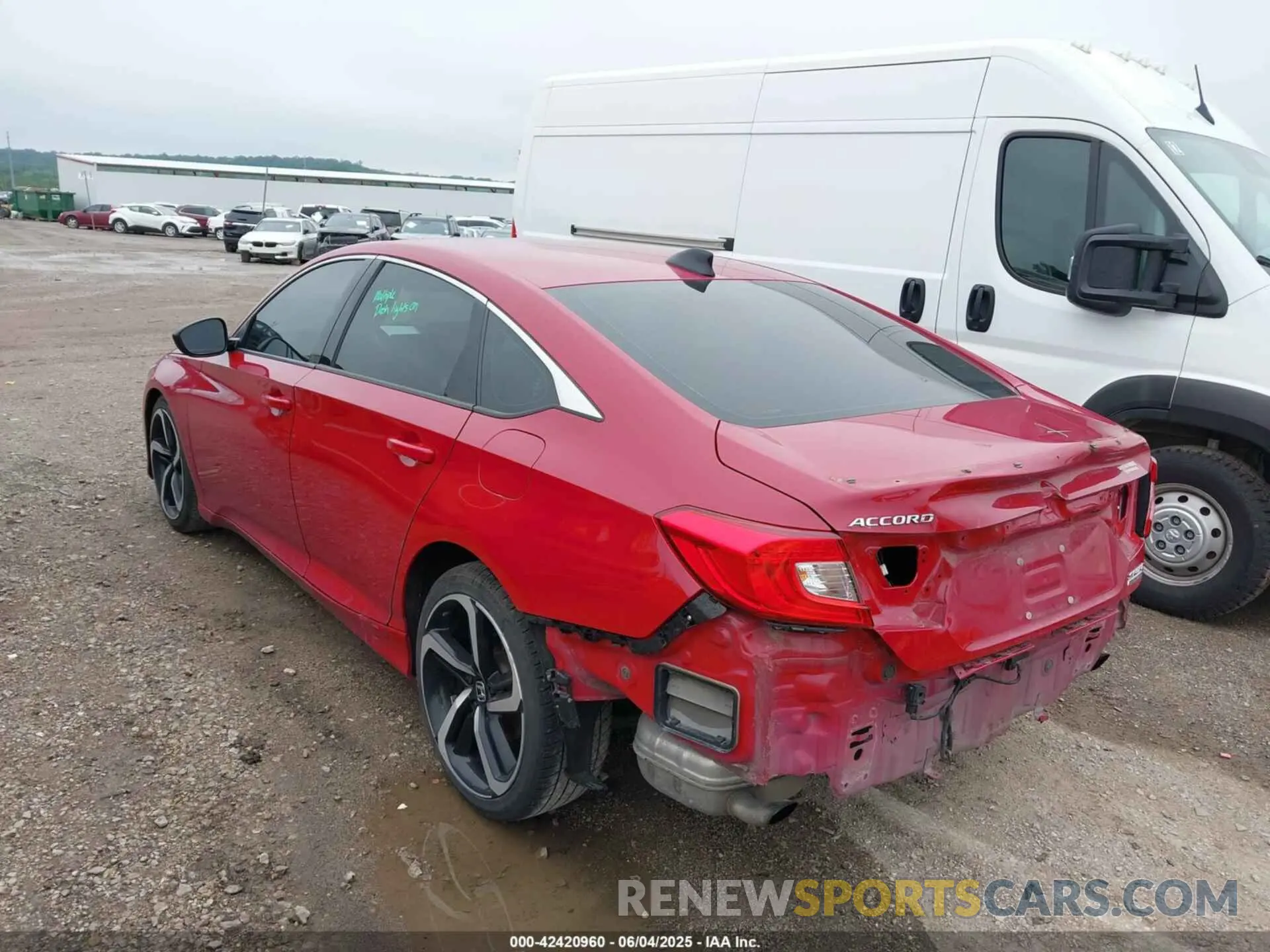 3 Photograph of a damaged car 1HGCV1F44MA058161 HONDA ACCORD 2021