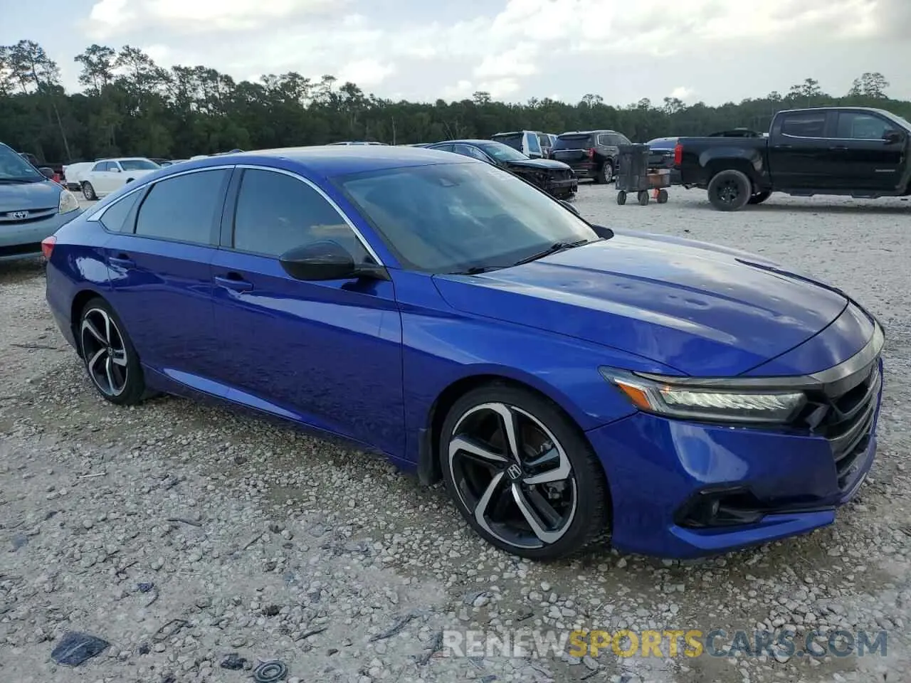 4 Photograph of a damaged car 1HGCV1F44MA069497 HONDA ACCORD 2021