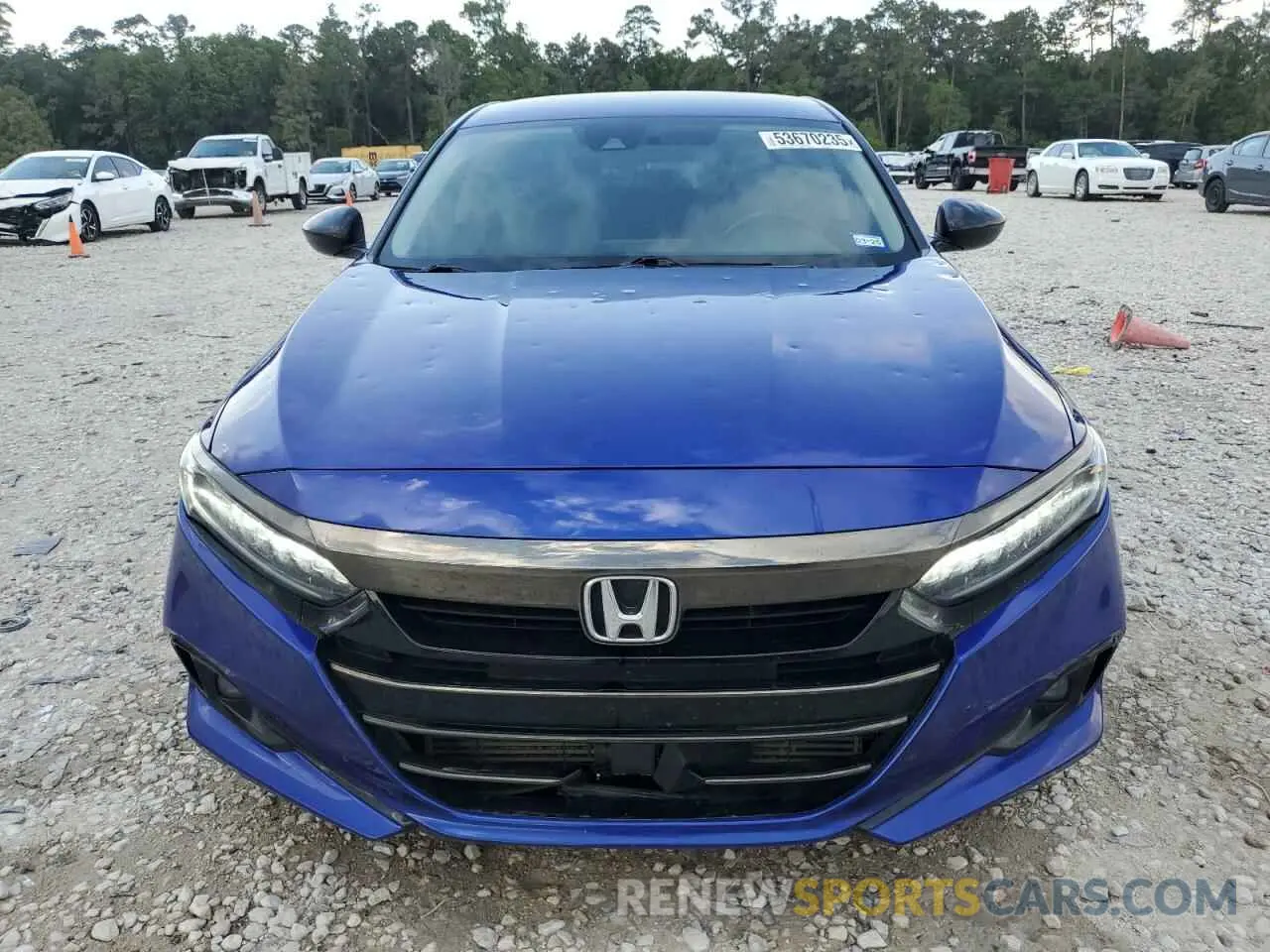5 Photograph of a damaged car 1HGCV1F44MA069497 HONDA ACCORD 2021