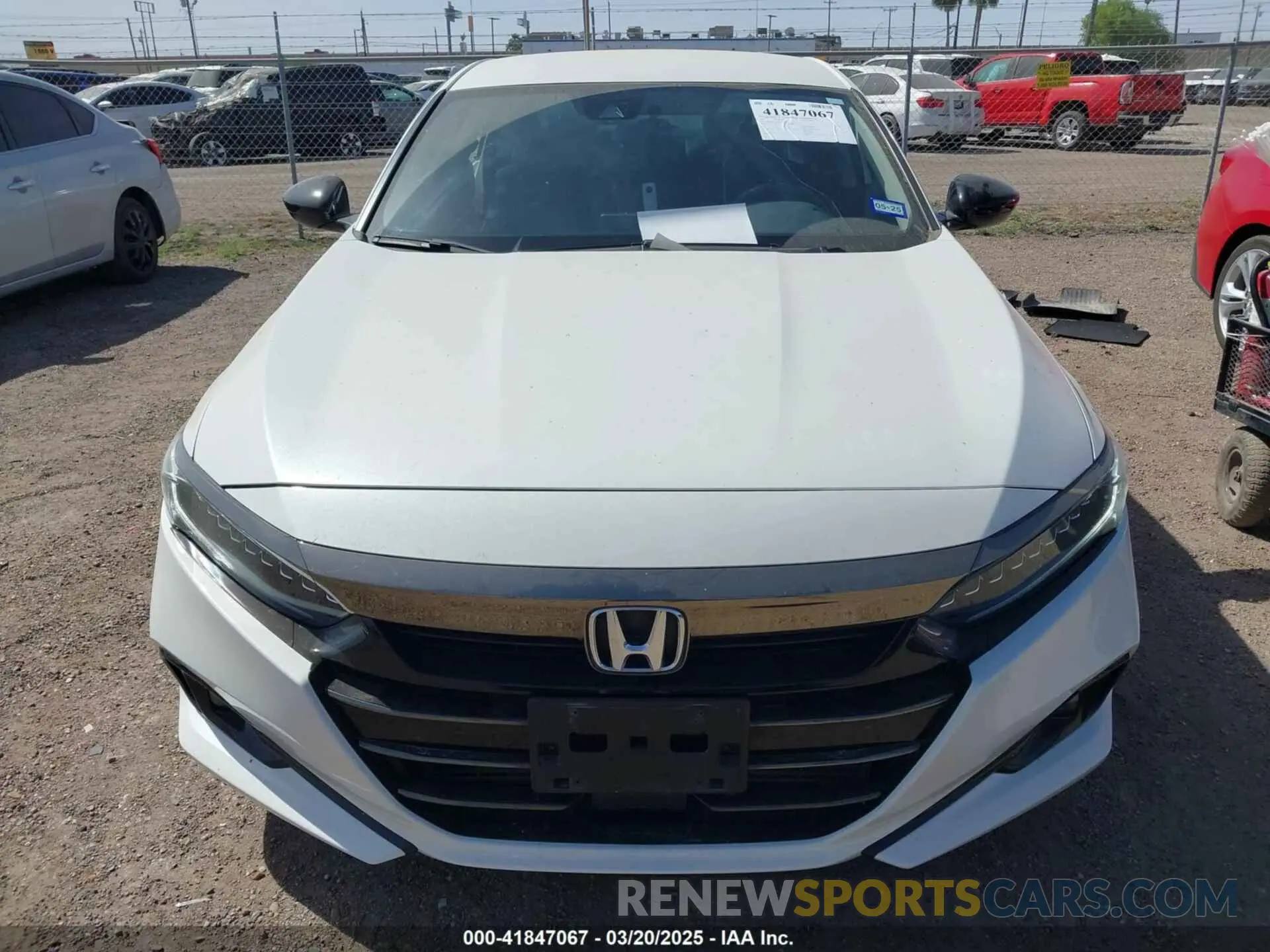 12 Photograph of a damaged car 1HGCV1F44MA071430 HONDA ACCORD 2021