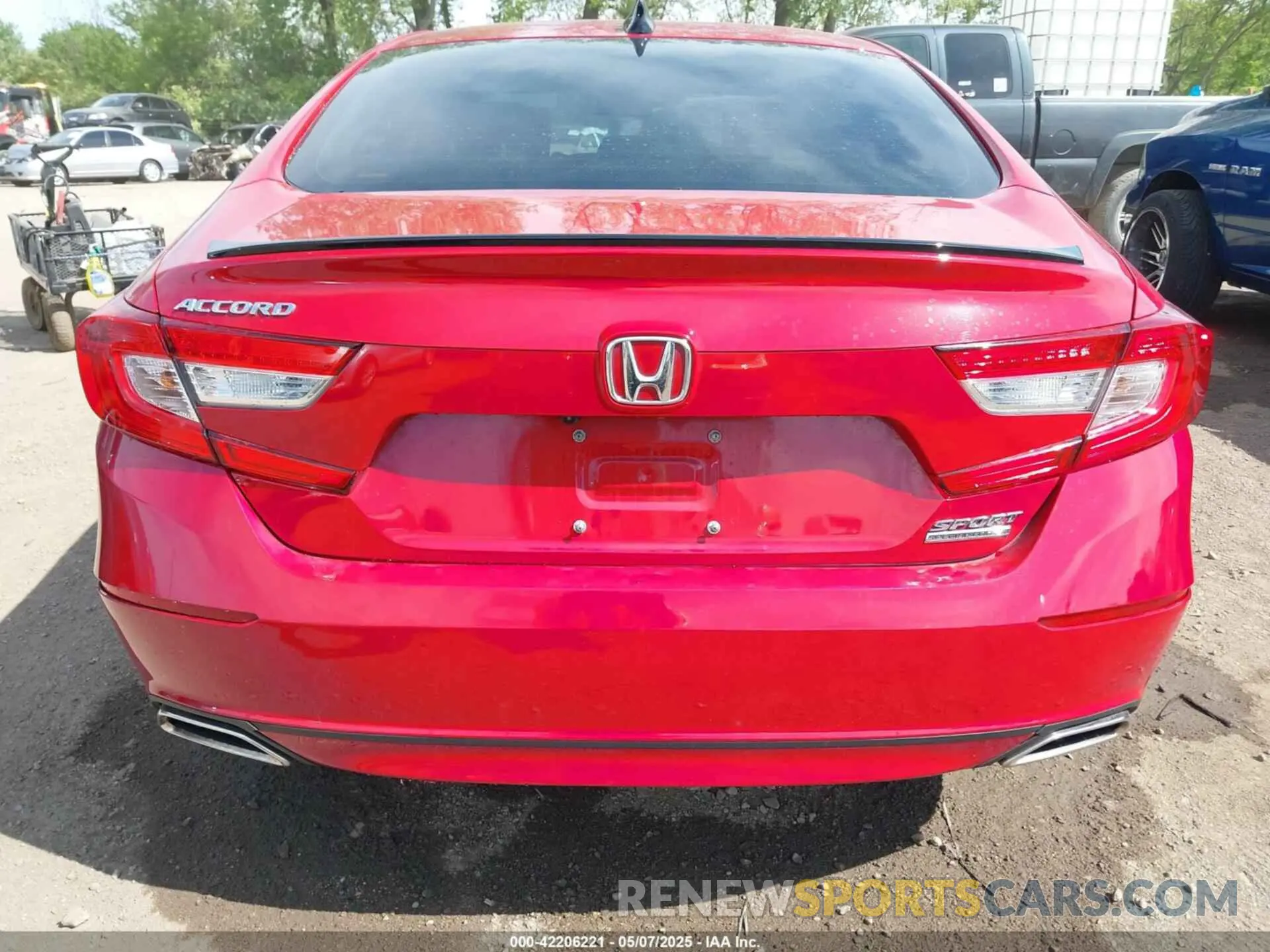 16 Photograph of a damaged car 1HGCV1F44MA078619 HONDA ACCORD 2021