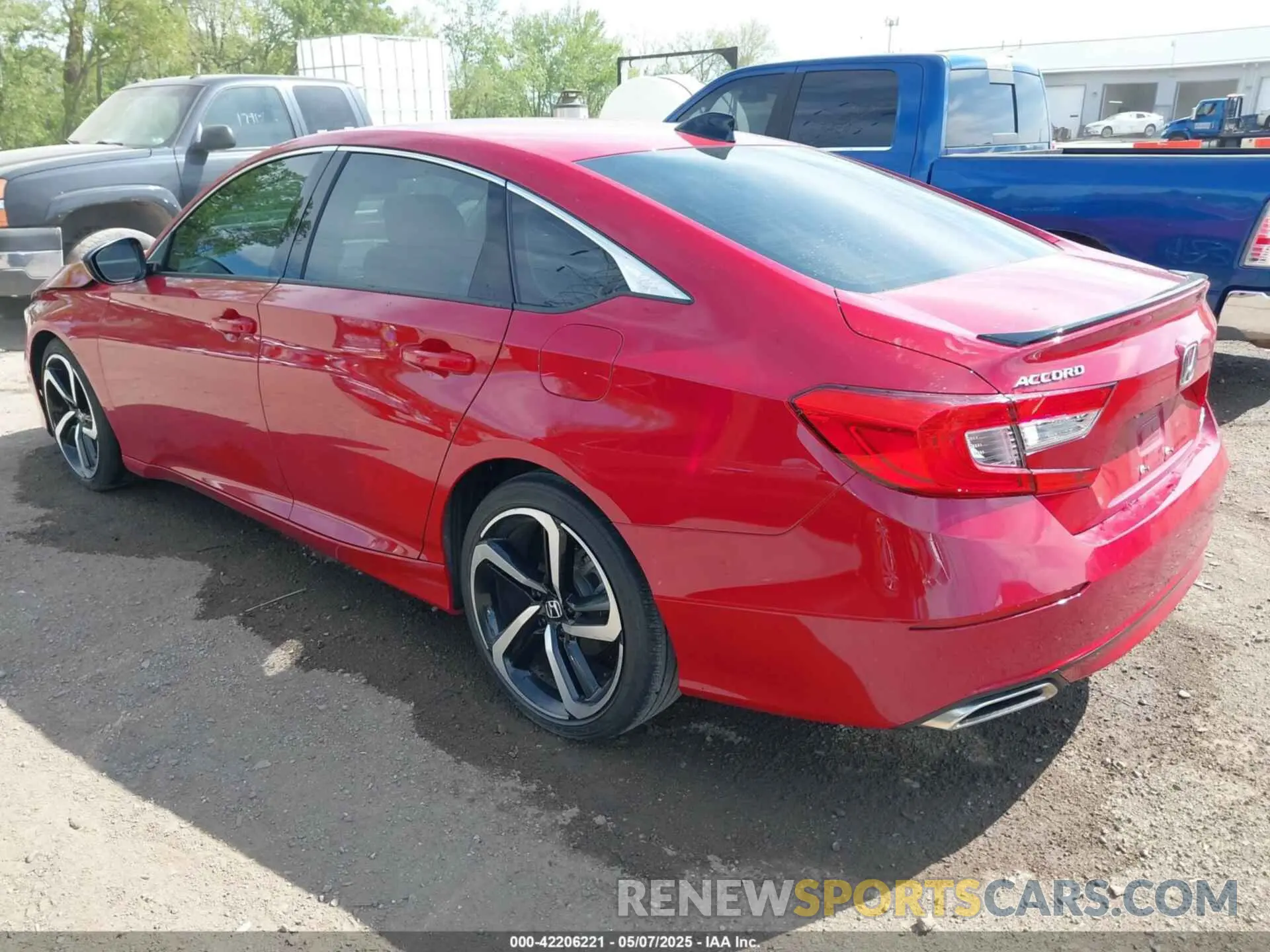 3 Photograph of a damaged car 1HGCV1F44MA078619 HONDA ACCORD 2021