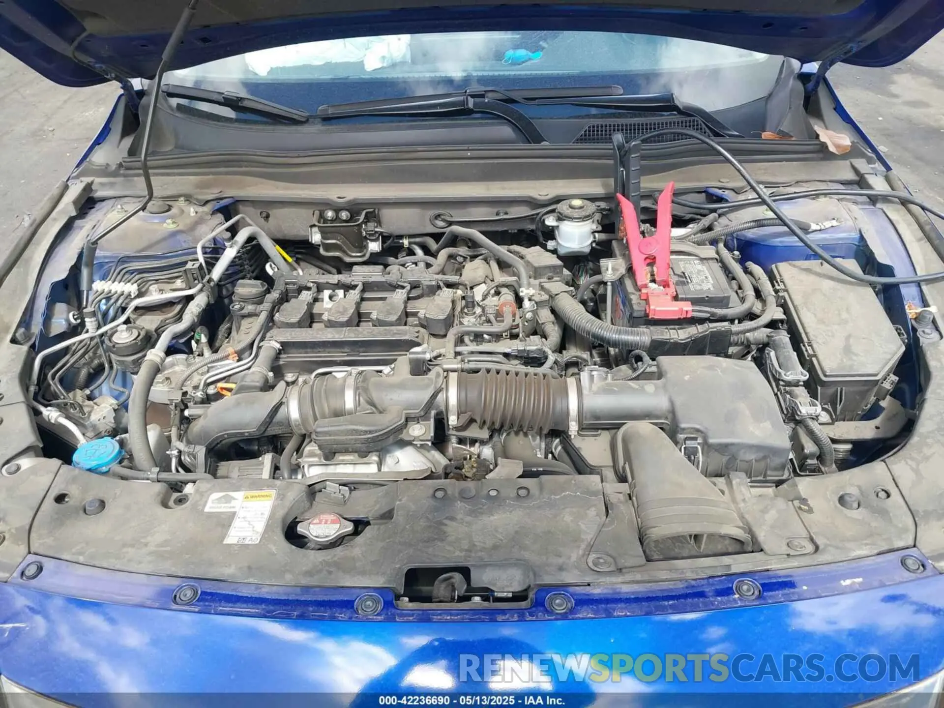 10 Photograph of a damaged car 1HGCV1F44MA091127 HONDA ACCORD 2021