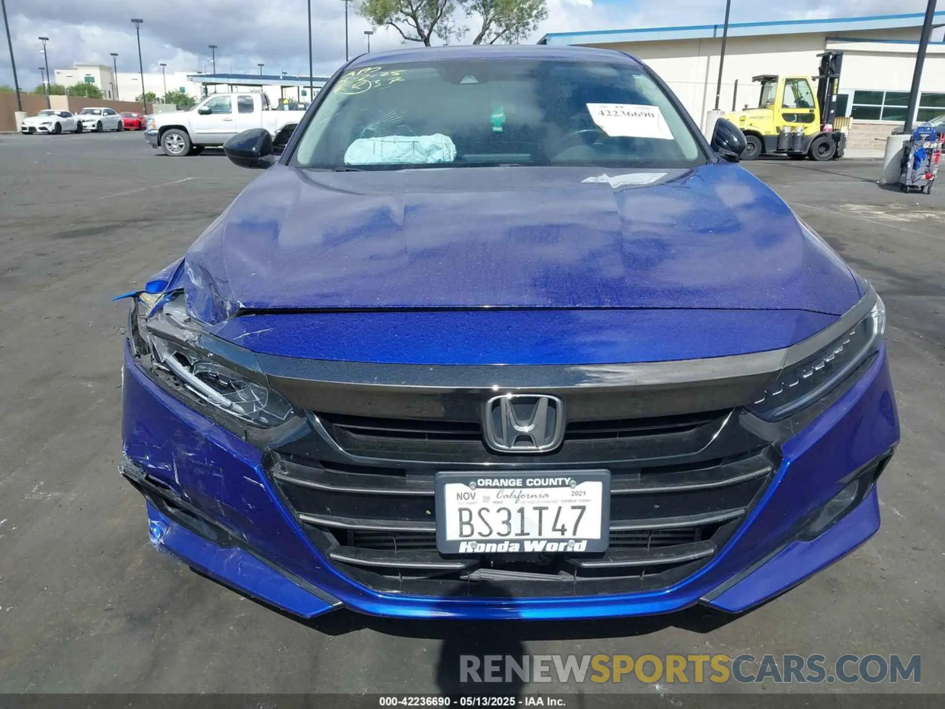 12 Photograph of a damaged car 1HGCV1F44MA091127 HONDA ACCORD 2021