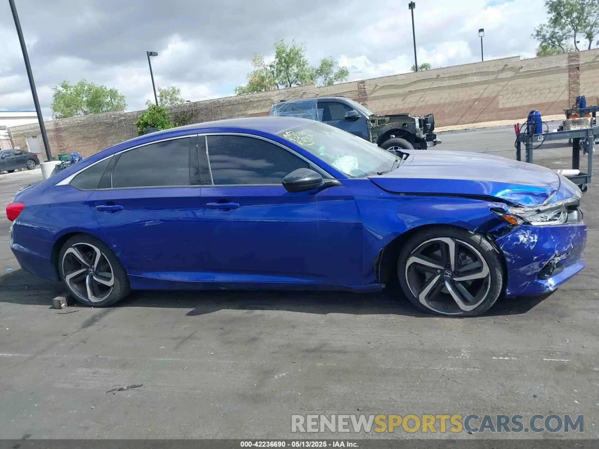 13 Photograph of a damaged car 1HGCV1F44MA091127 HONDA ACCORD 2021