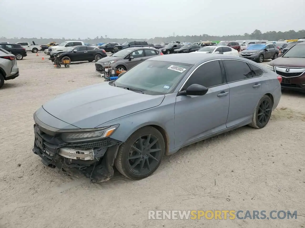 1 Photograph of a damaged car 1HGCV1F44MA091516 HONDA ACCORD 2021