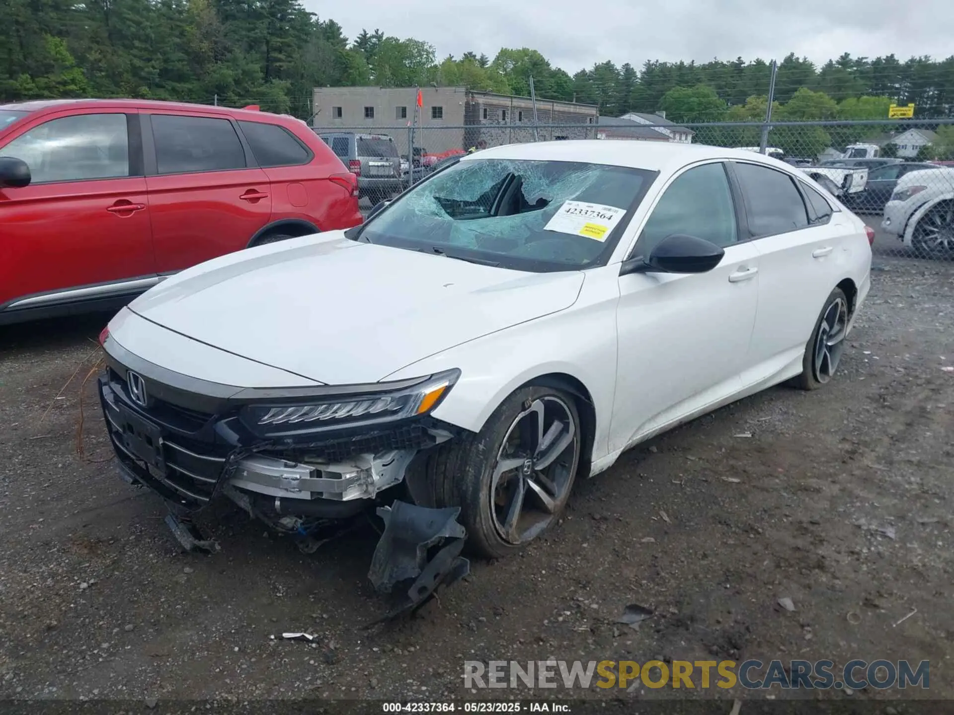 2 Photograph of a damaged car 1HGCV1F45MA009938 HONDA ACCORD 2021