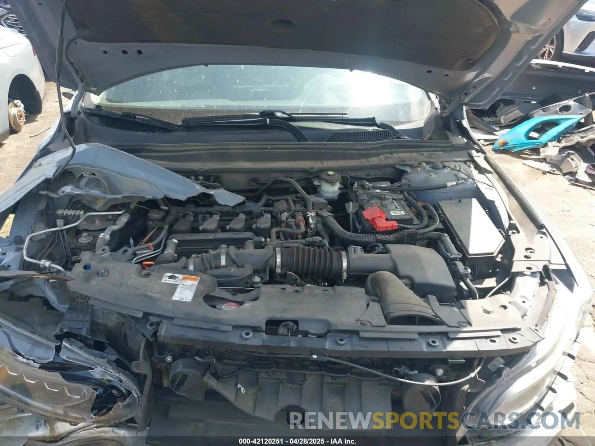 10 Photograph of a damaged car 1HGCV1F45MA042051 HONDA ACCORD 2021