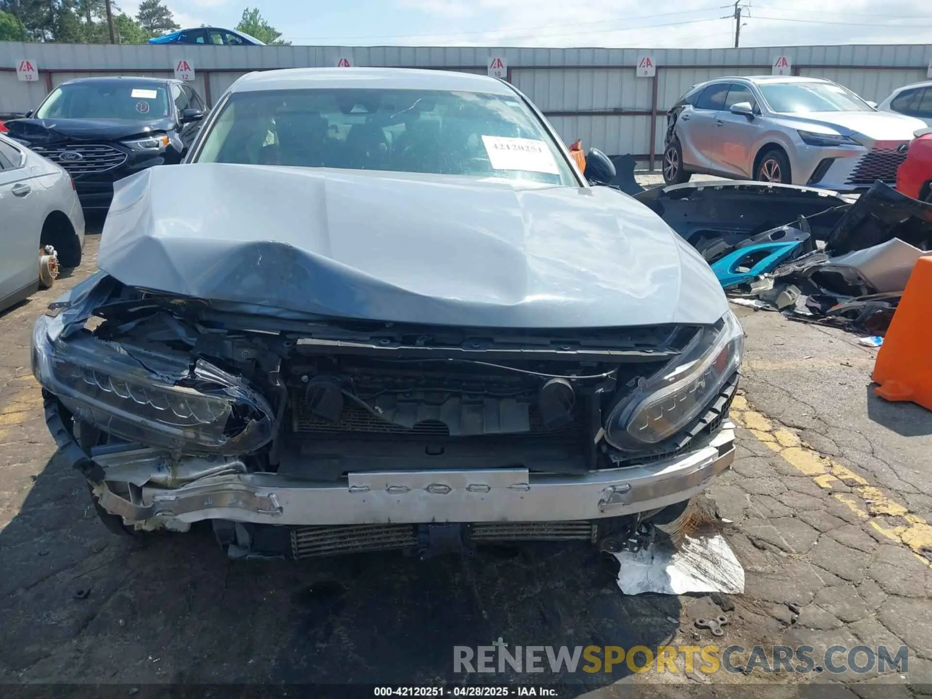 11 Photograph of a damaged car 1HGCV1F45MA042051 HONDA ACCORD 2021