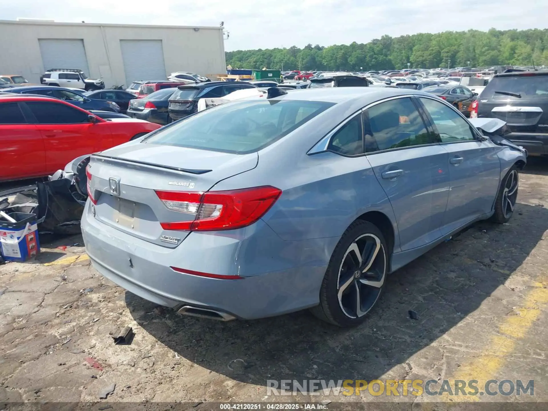 4 Photograph of a damaged car 1HGCV1F45MA042051 HONDA ACCORD 2021