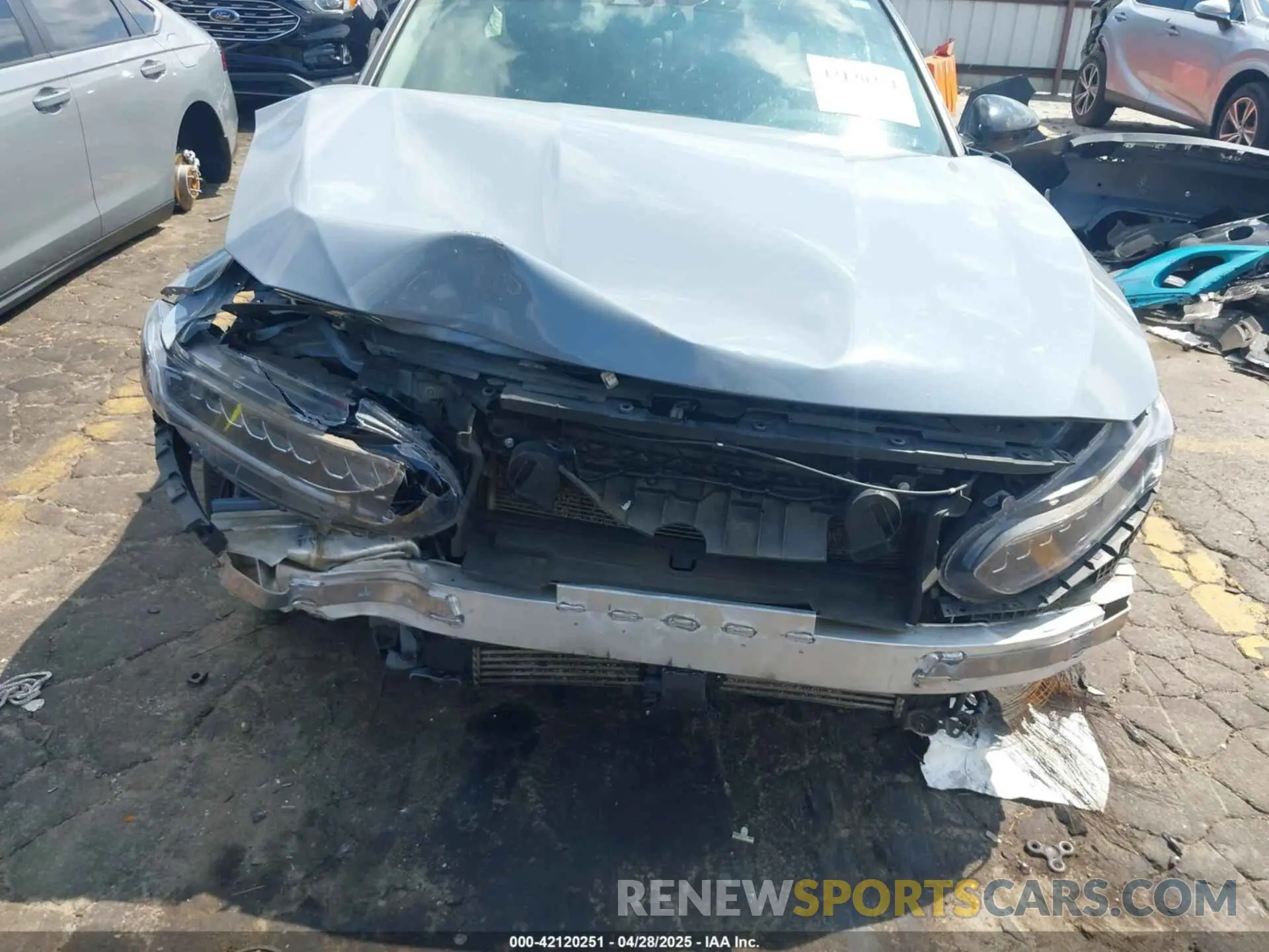6 Photograph of a damaged car 1HGCV1F45MA042051 HONDA ACCORD 2021