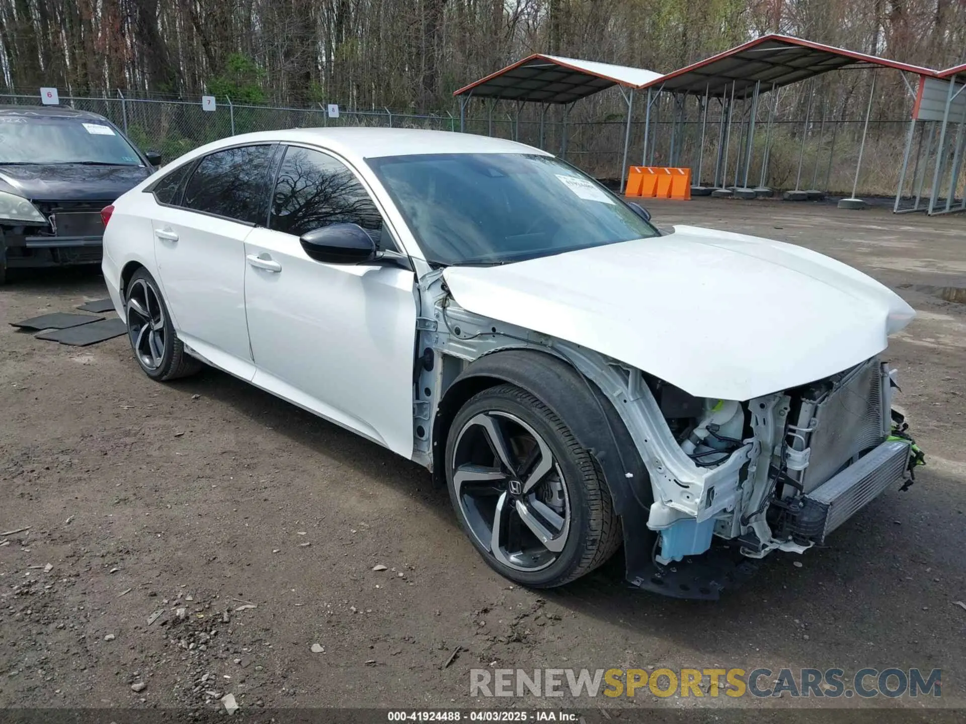 1 Photograph of a damaged car 1HGCV1F45MA048402 HONDA ACCORD 2021