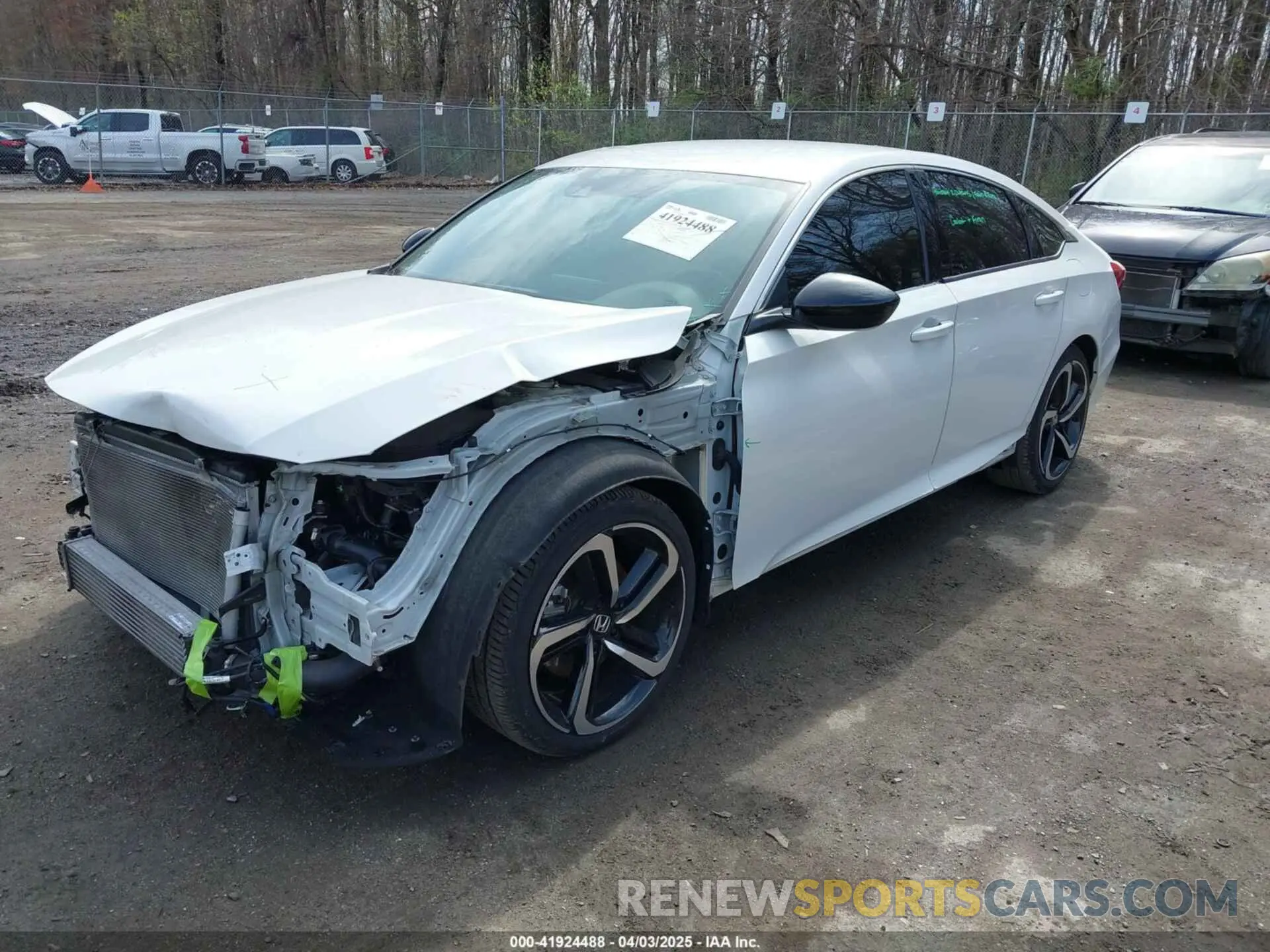 2 Photograph of a damaged car 1HGCV1F45MA048402 HONDA ACCORD 2021