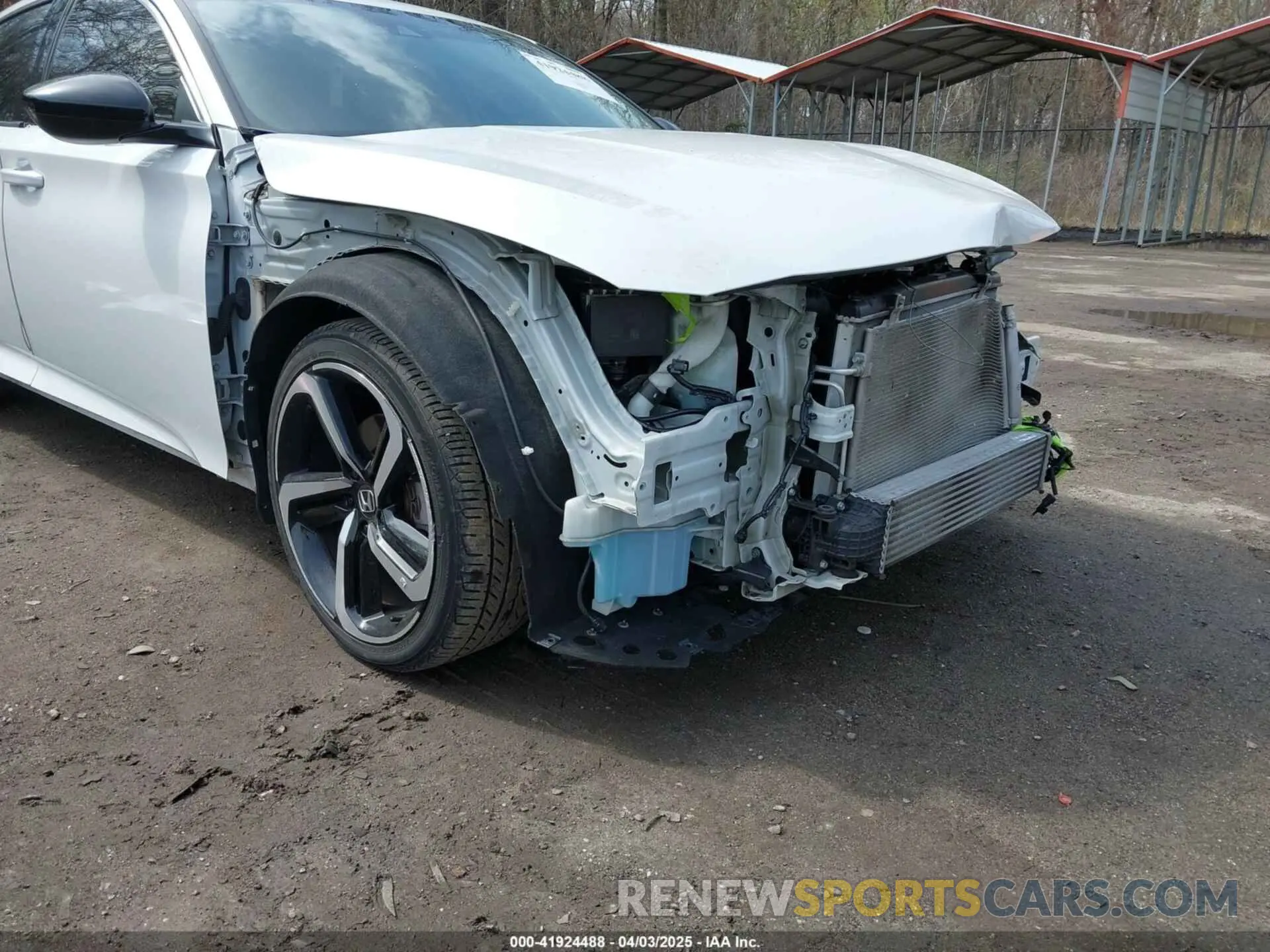 6 Photograph of a damaged car 1HGCV1F45MA048402 HONDA ACCORD 2021