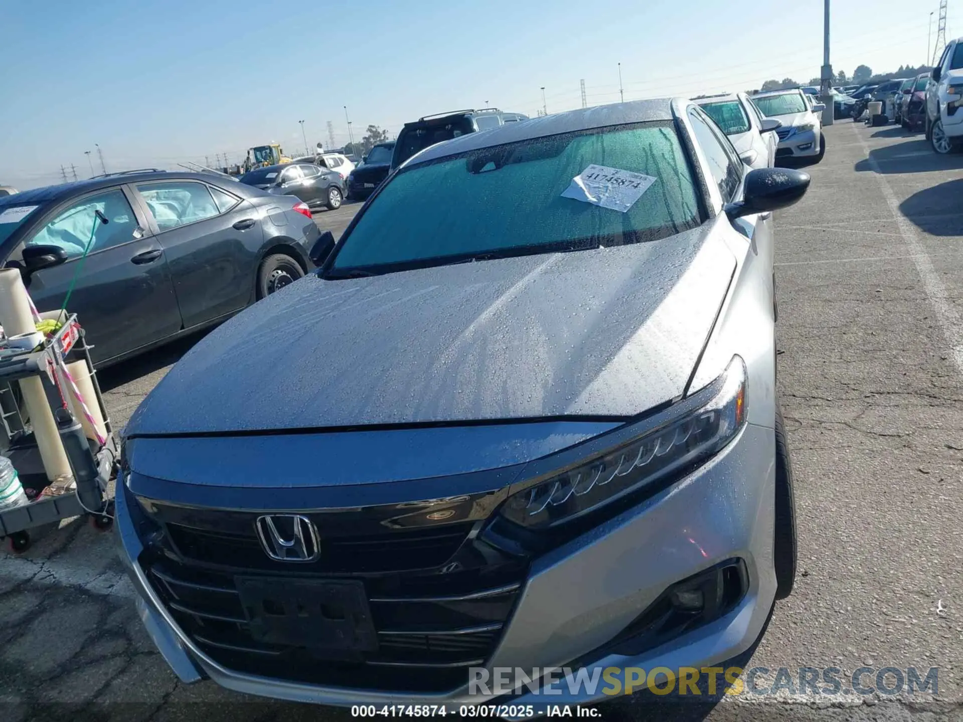12 Photograph of a damaged car 1HGCV1F45MA060940 HONDA ACCORD 2021