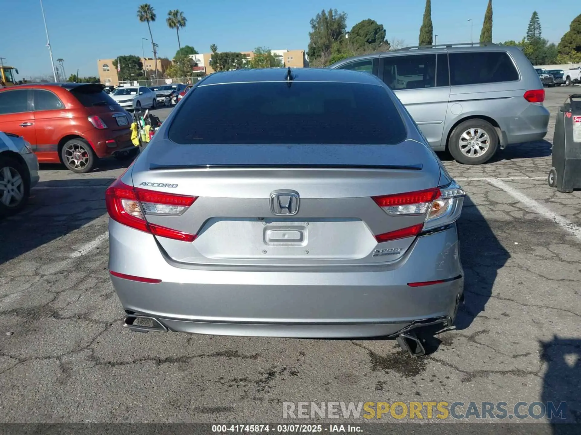 16 Photograph of a damaged car 1HGCV1F45MA060940 HONDA ACCORD 2021