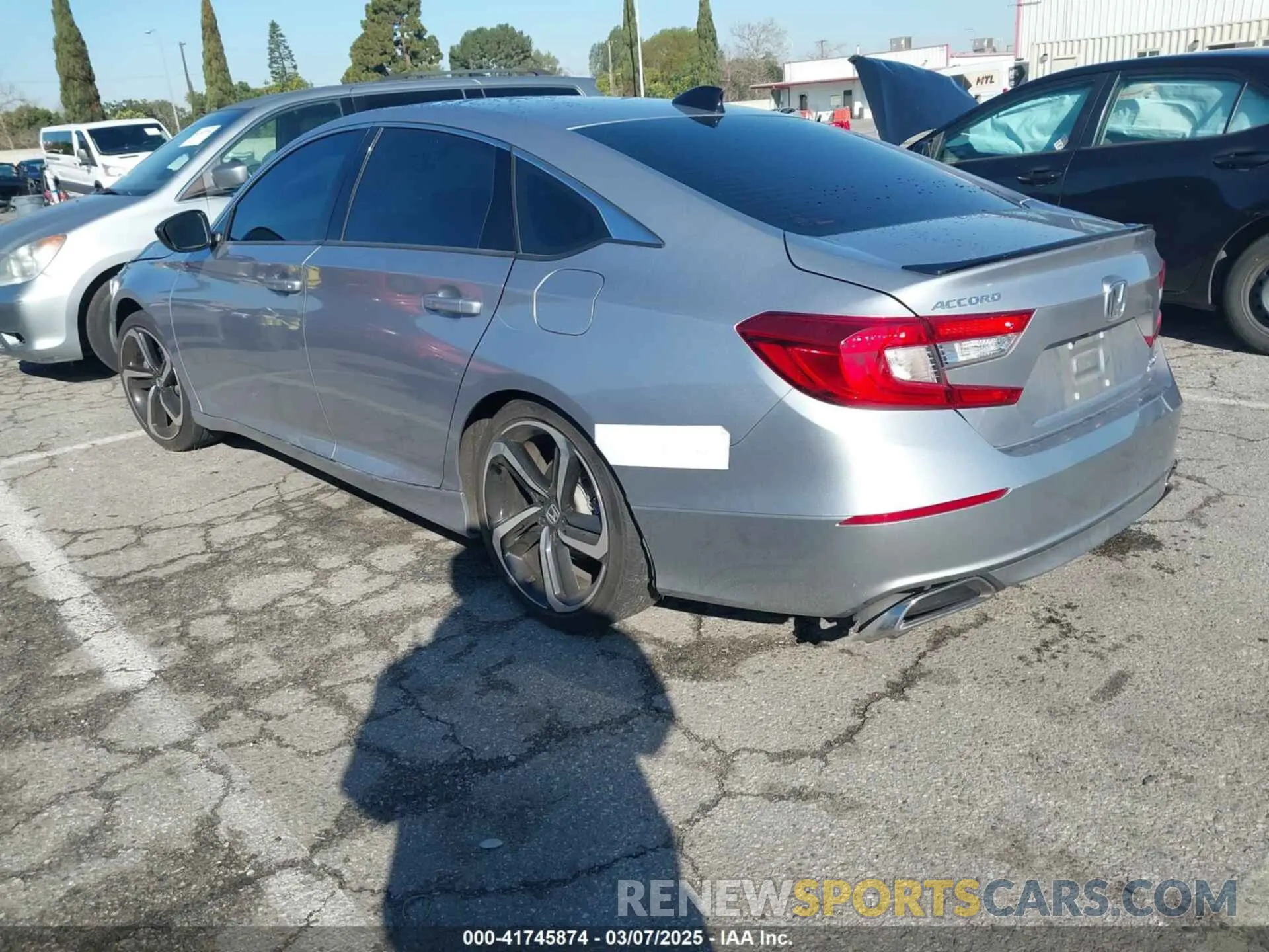 3 Photograph of a damaged car 1HGCV1F45MA060940 HONDA ACCORD 2021