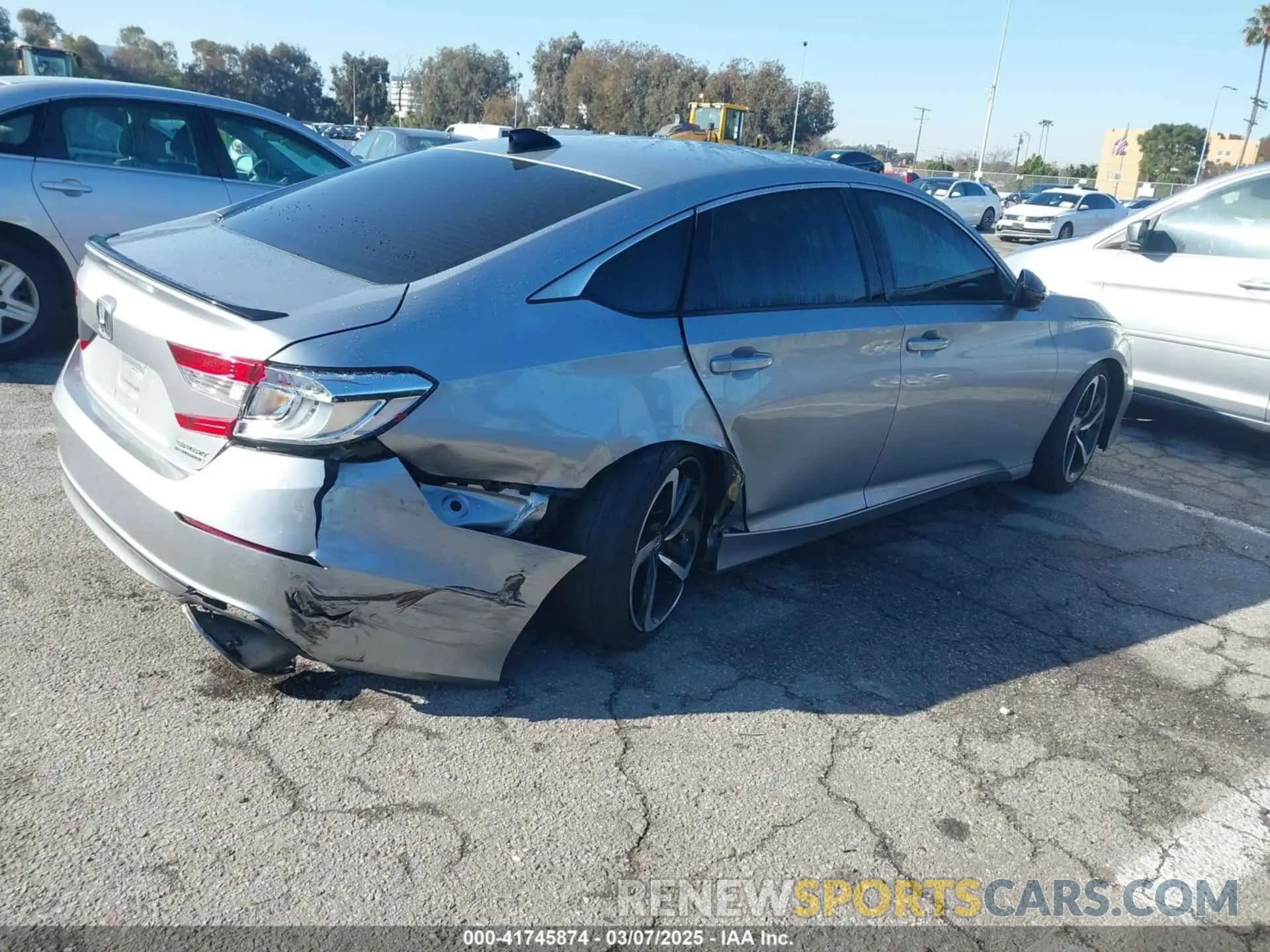 4 Photograph of a damaged car 1HGCV1F45MA060940 HONDA ACCORD 2021