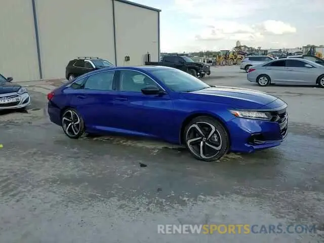 12 Photograph of a damaged car 1HGCV1F45MA068939 HONDA ACCORD 2021