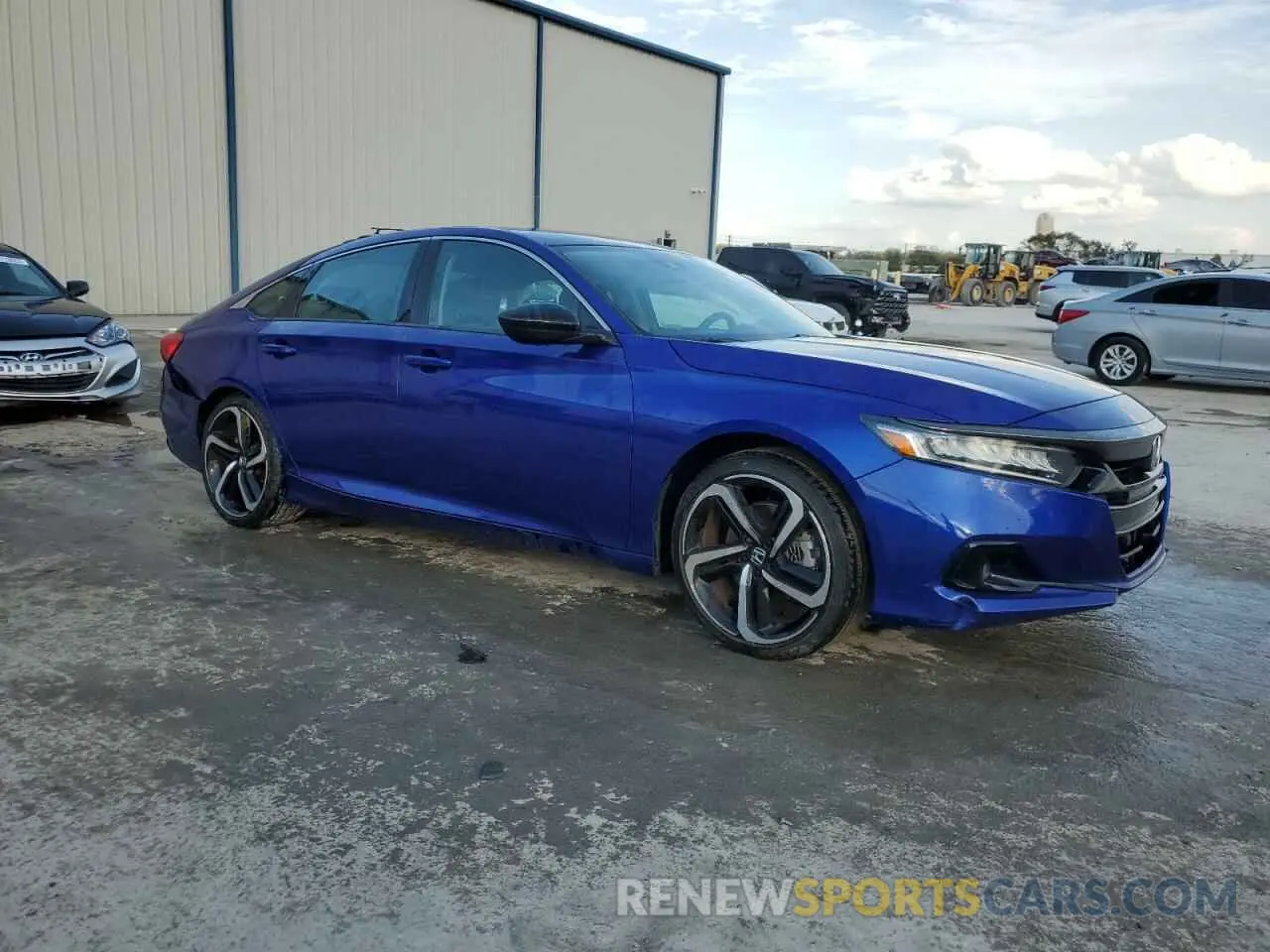 4 Photograph of a damaged car 1HGCV1F45MA068939 HONDA ACCORD 2021