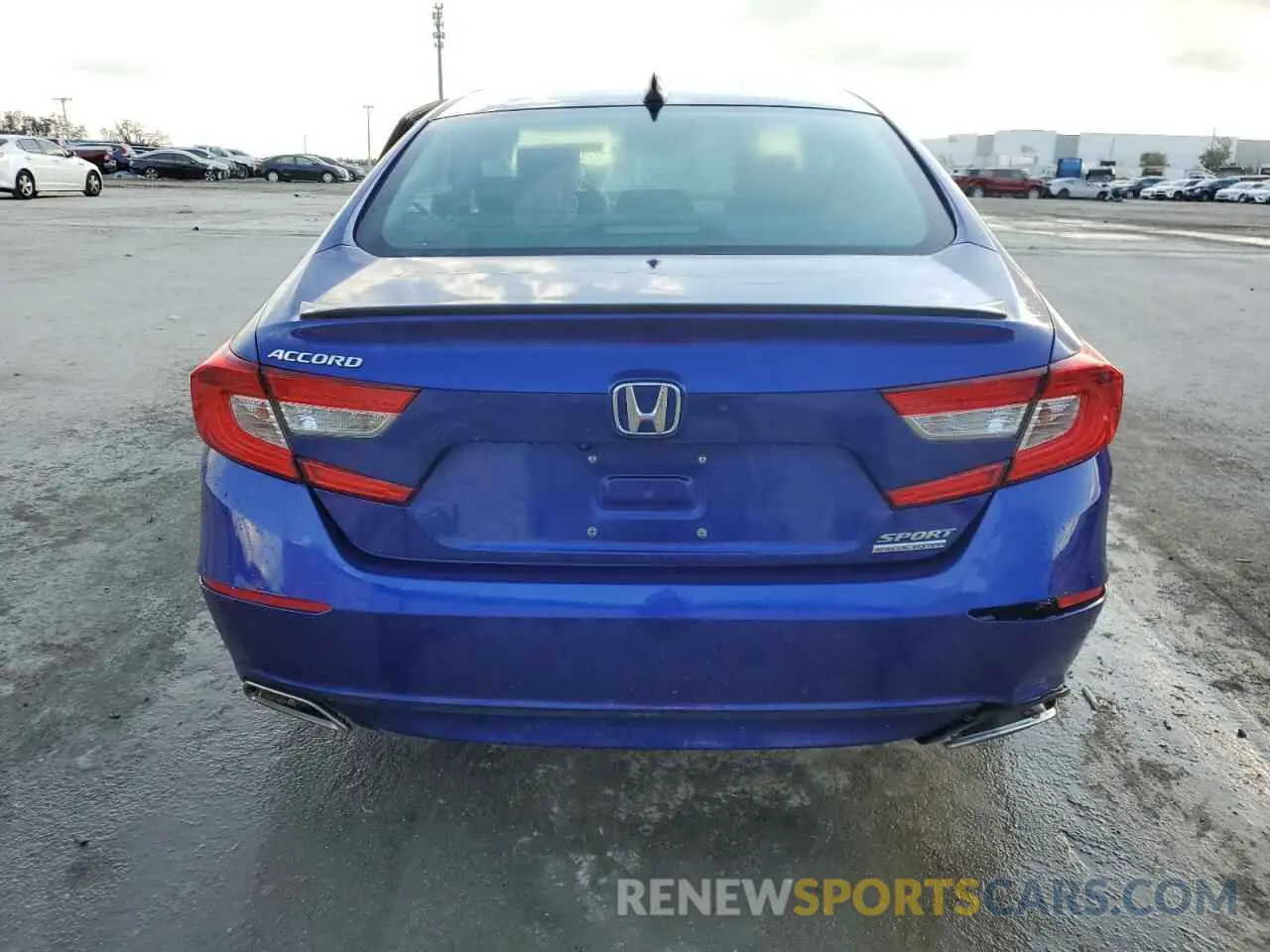 6 Photograph of a damaged car 1HGCV1F45MA068939 HONDA ACCORD 2021