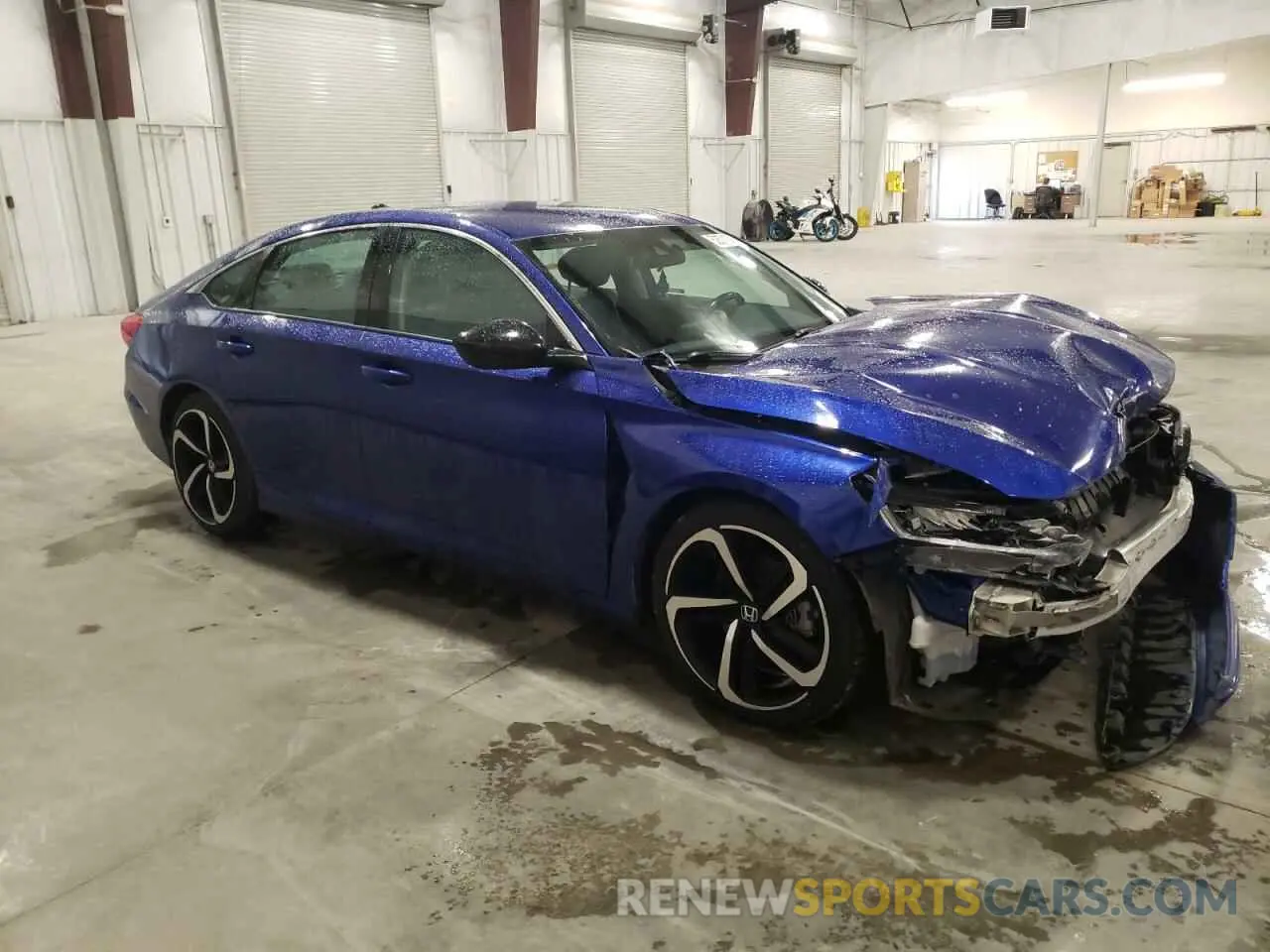 4 Photograph of a damaged car 1HGCV1F46MA010810 HONDA ACCORD 2021