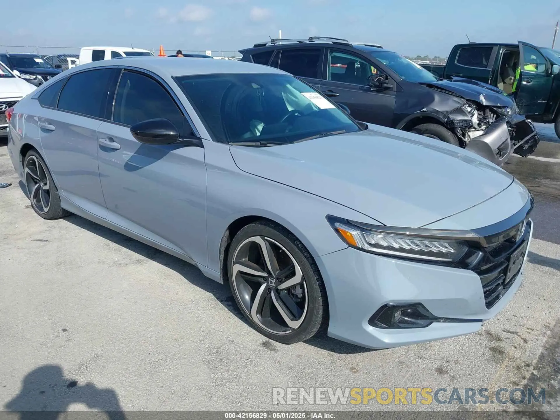 1 Photograph of a damaged car 1HGCV1F46MA024416 HONDA ACCORD 2021