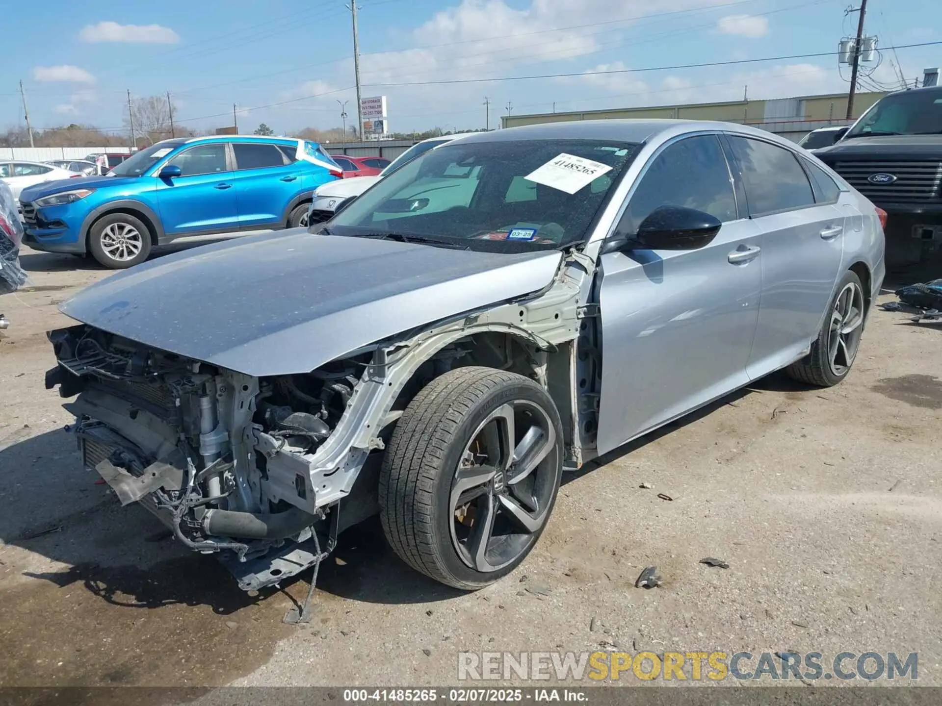 2 Photograph of a damaged car 1HGCV1F46MA055858 HONDA ACCORD 2021