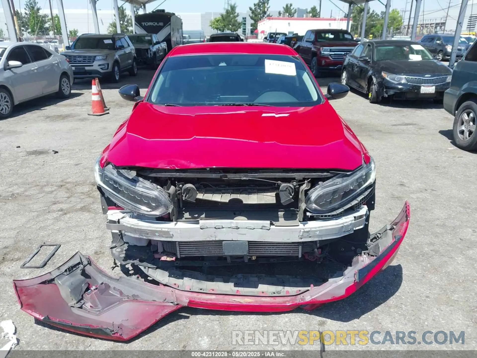 13 Photograph of a damaged car 1HGCV1F46MA062695 HONDA ACCORD 2021