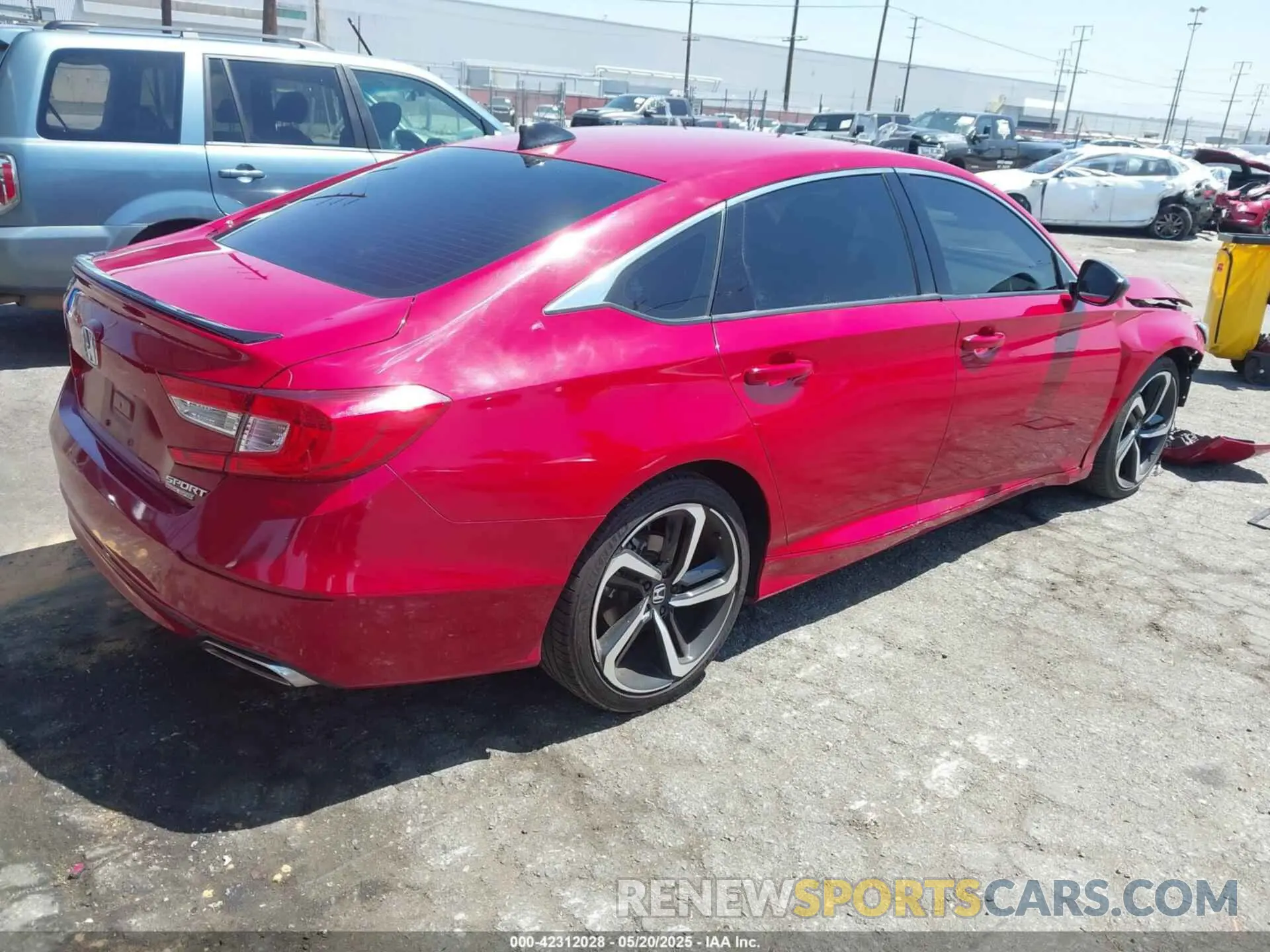 4 Photograph of a damaged car 1HGCV1F46MA062695 HONDA ACCORD 2021