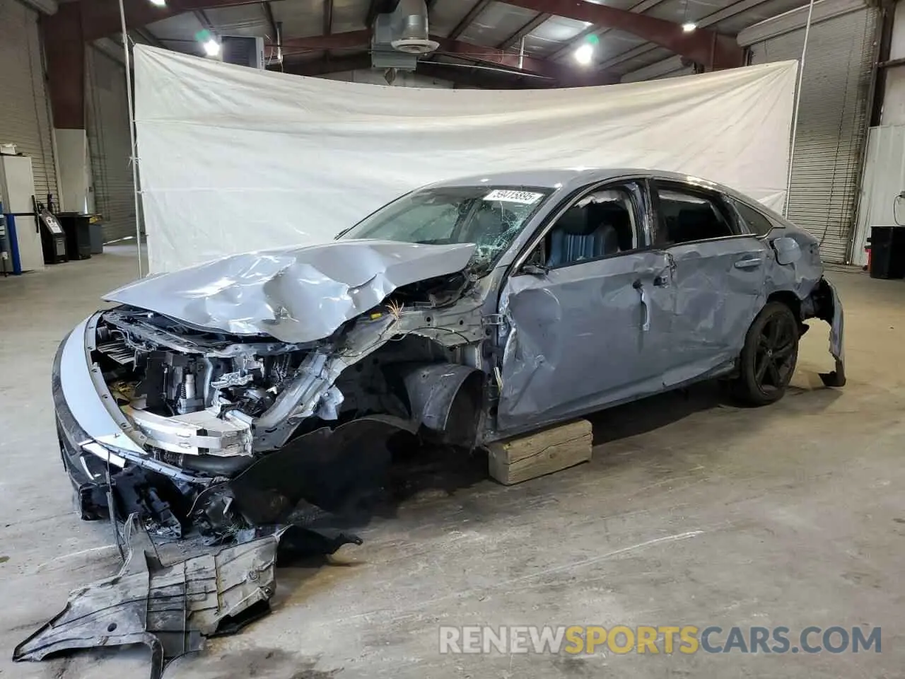 1 Photograph of a damaged car 1HGCV1F46MA116156 HONDA ACCORD 2021
