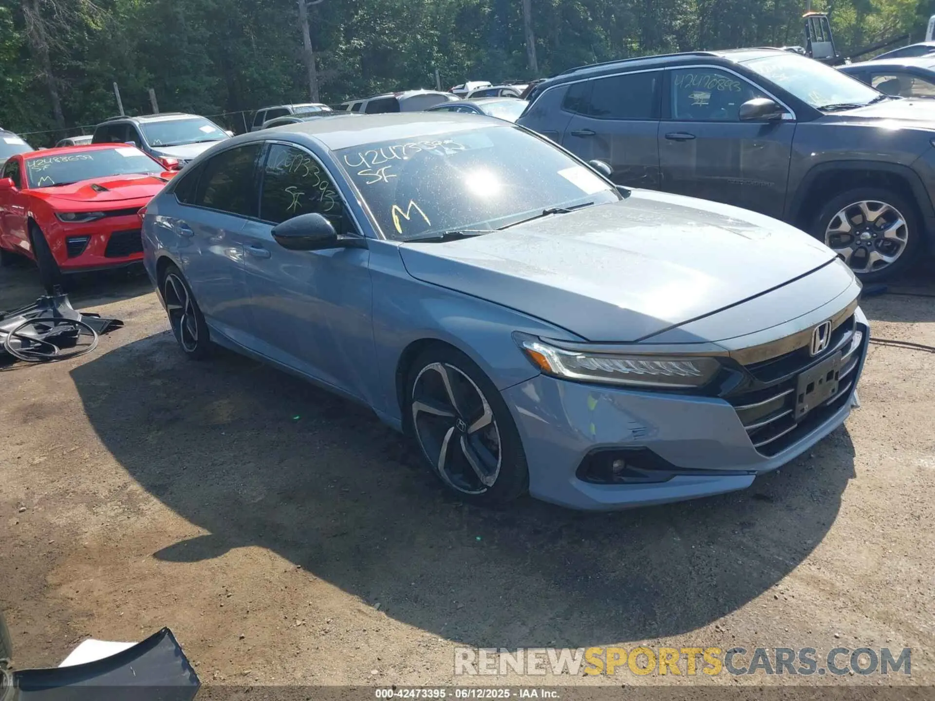 1 Photograph of a damaged car 1HGCV1F46MA118361 HONDA ACCORD 2021