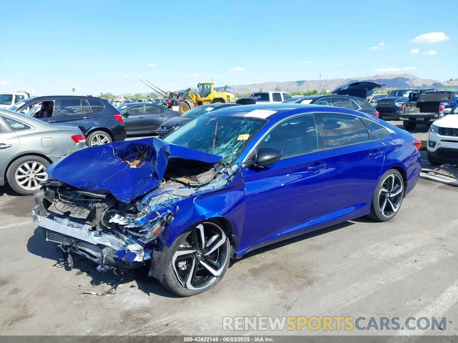 2 Photograph of a damaged car 1HGCV1F47MA001355 HONDA ACCORD 2021