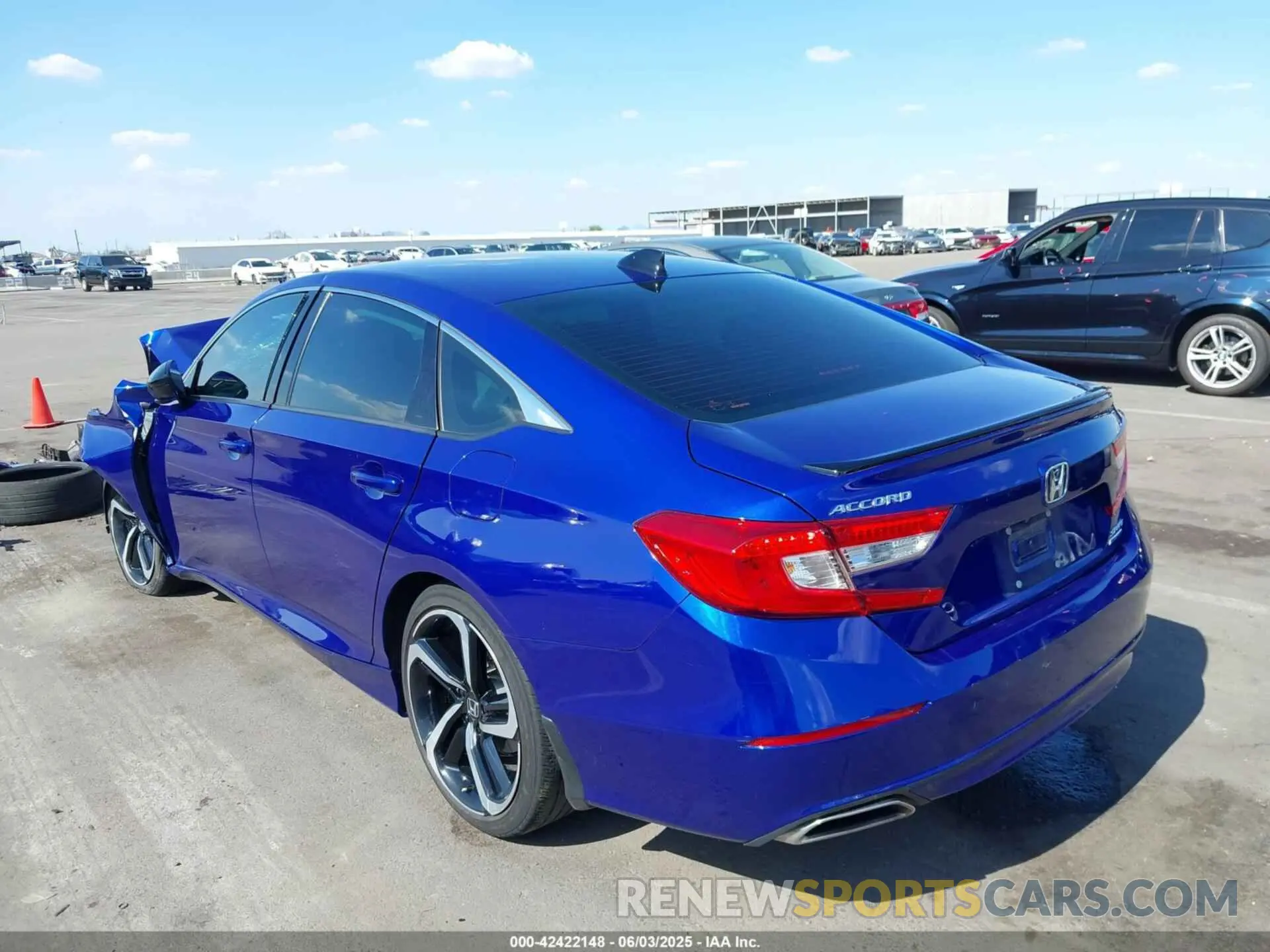 3 Photograph of a damaged car 1HGCV1F47MA001355 HONDA ACCORD 2021