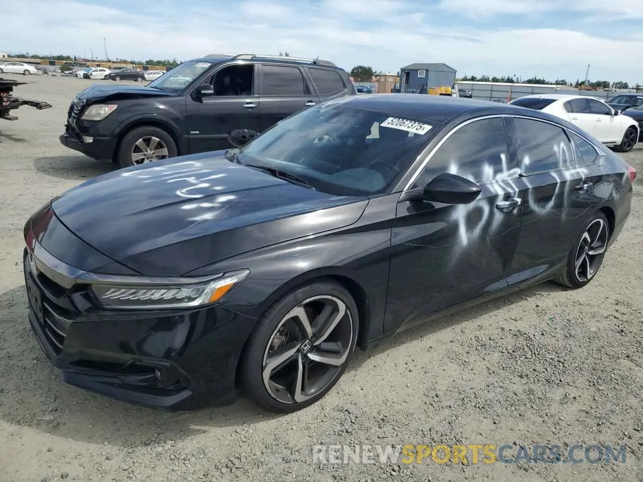 1 Photograph of a damaged car 1HGCV1F47MA002196 HONDA ACCORD 2021