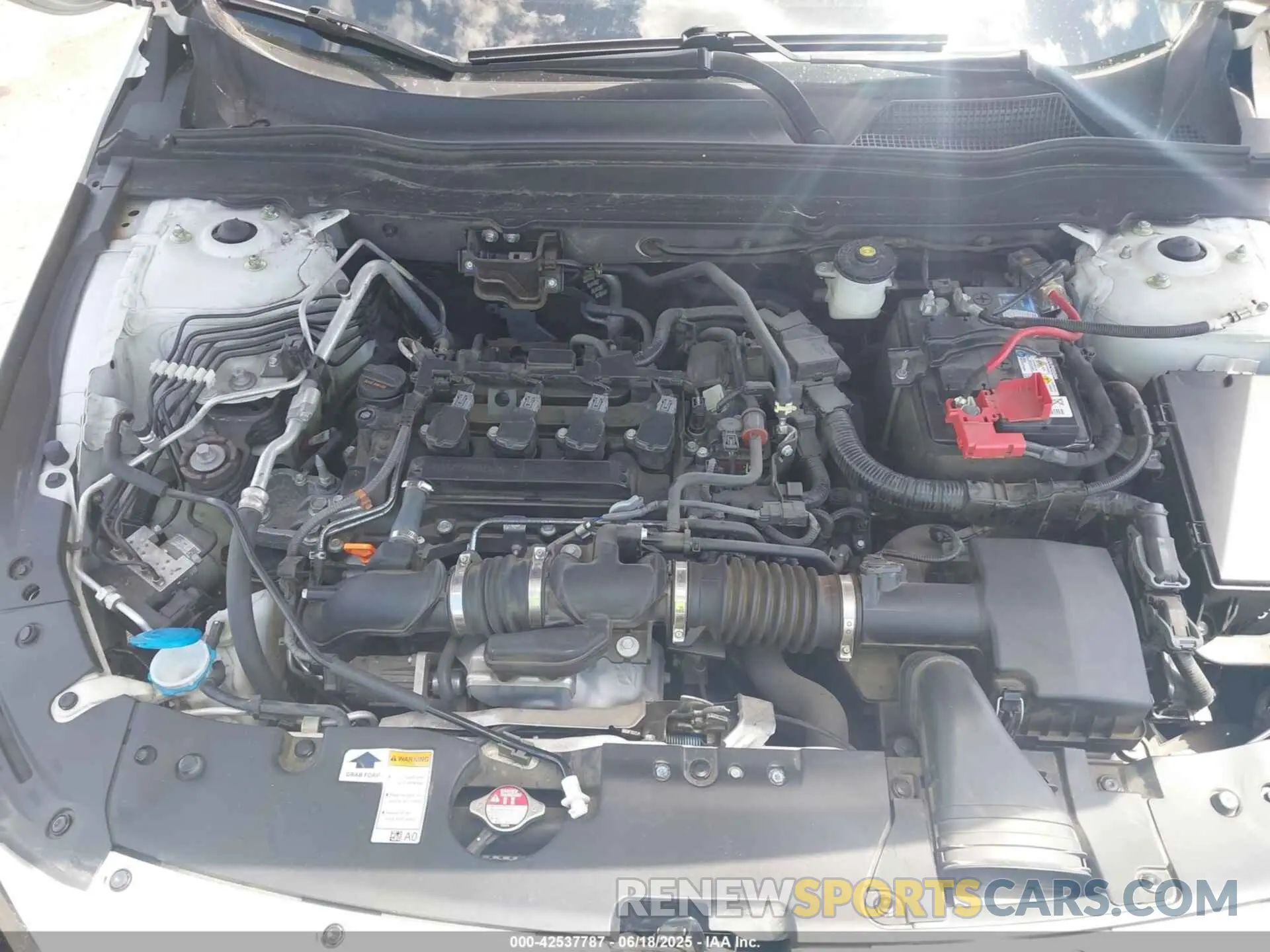 10 Photograph of a damaged car 1HGCV1F47MA011836 HONDA ACCORD 2021