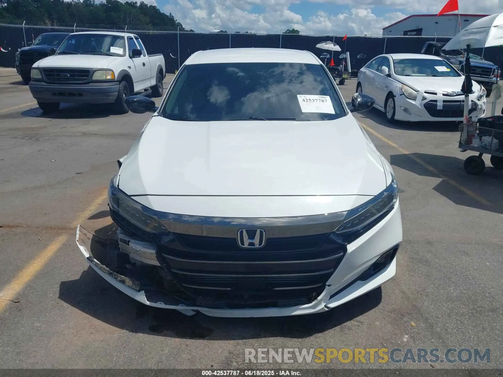 12 Photograph of a damaged car 1HGCV1F47MA011836 HONDA ACCORD 2021